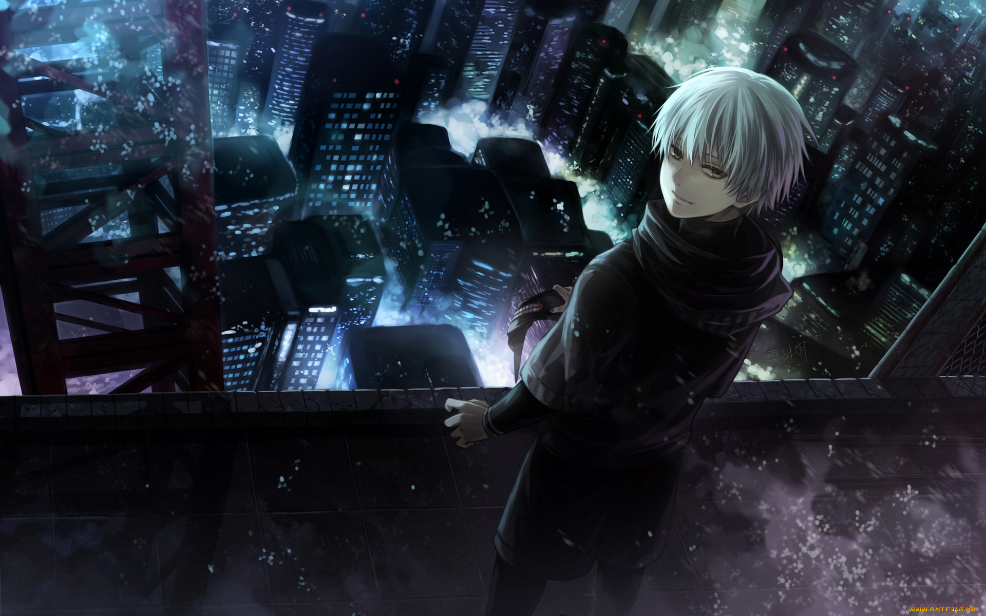 аниме, tokyo, ghoul, ken, kaneki, токийский, гуль, tokyo, ghoul, art, anime