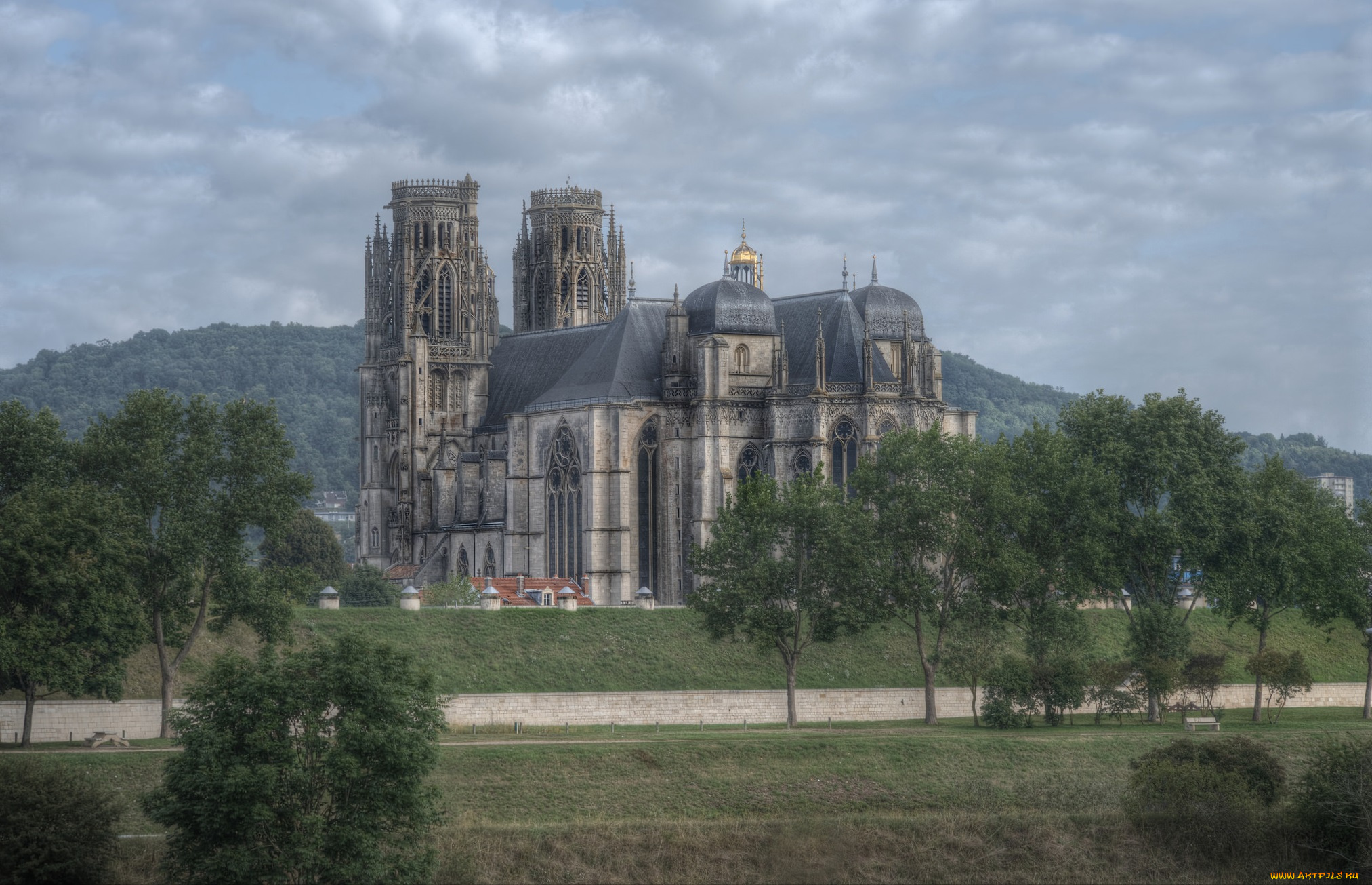 st, , stephens, cathedral, , toul, , france, города, -, католические, соборы, , костелы, , аббатства, готика, собор