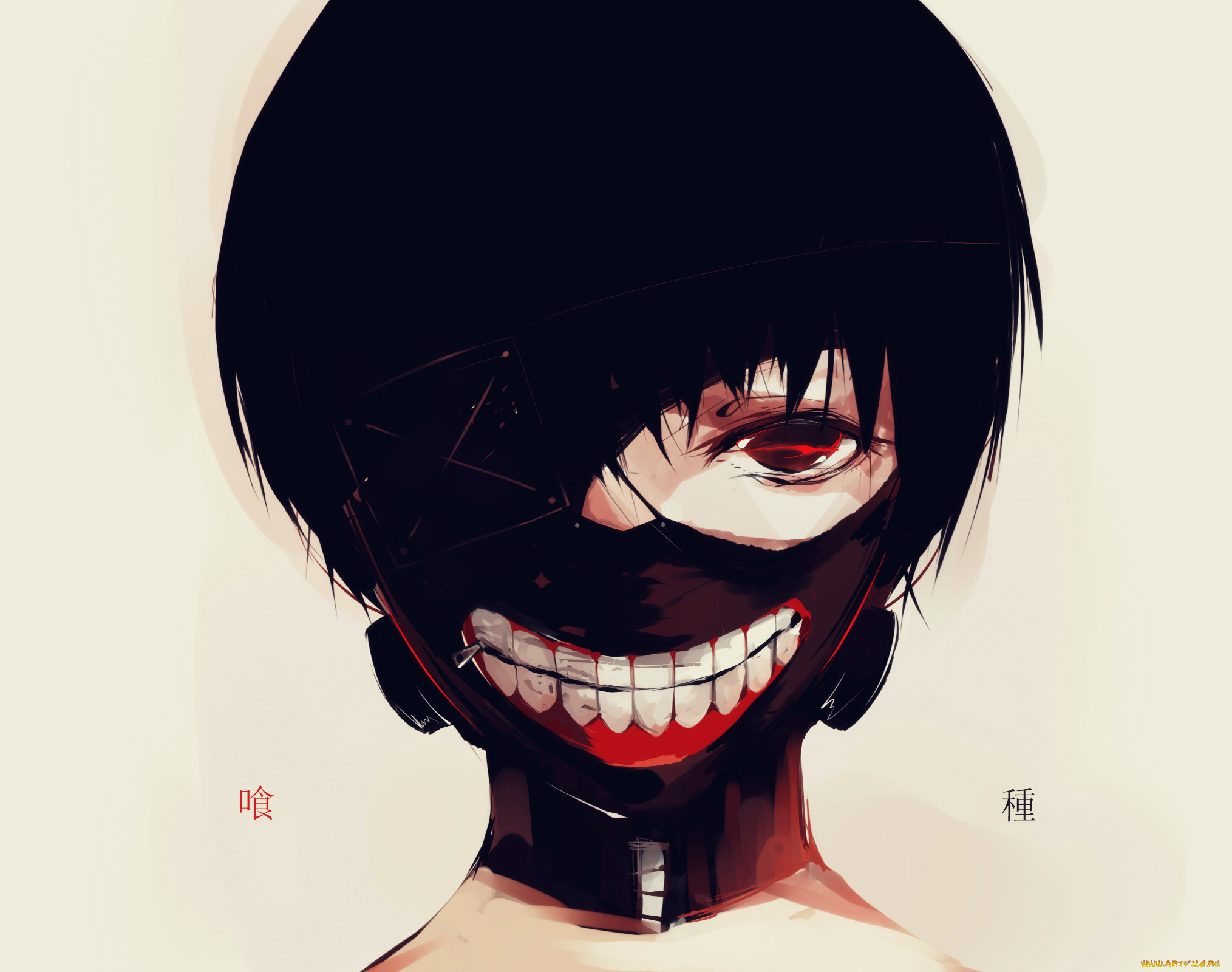 аниме, tokyo, ghoul, tokyo, kushu, anime, kaneki, ken, маска, ghoul