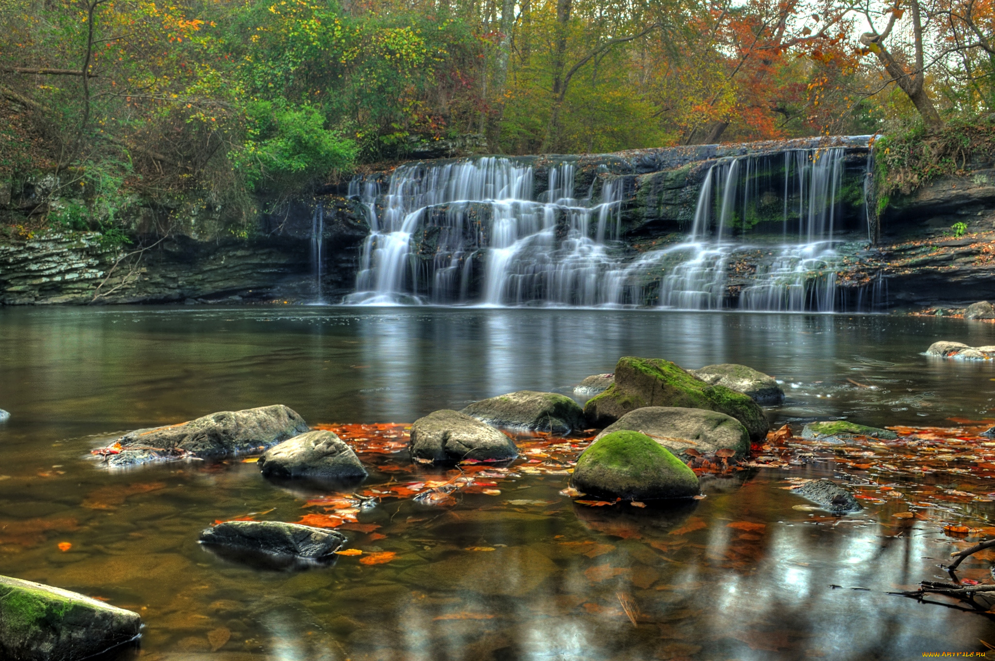 природа, водопады, вода