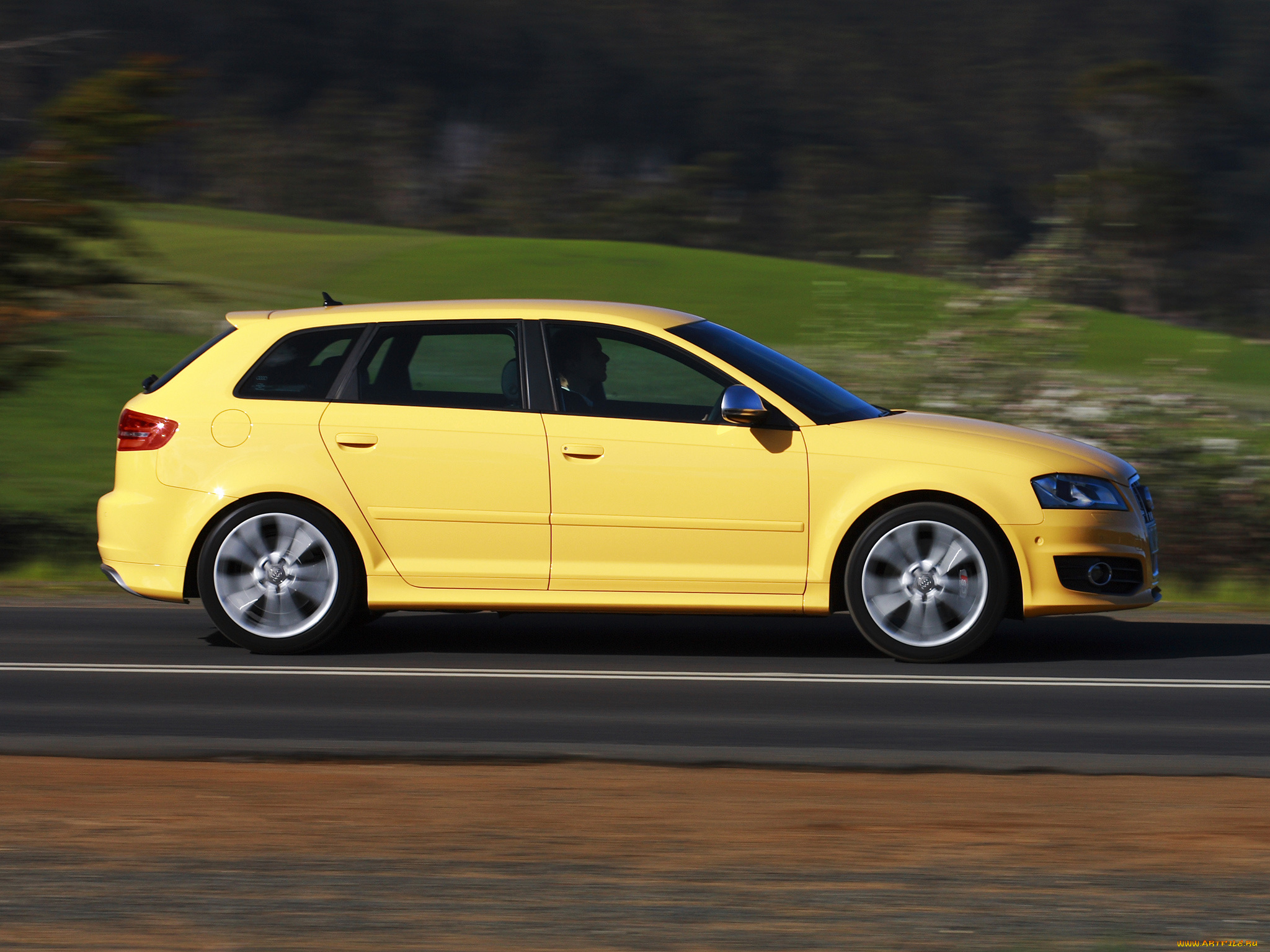 автомобили, audi, 8pa, au-spec, желтый, sportback, s3