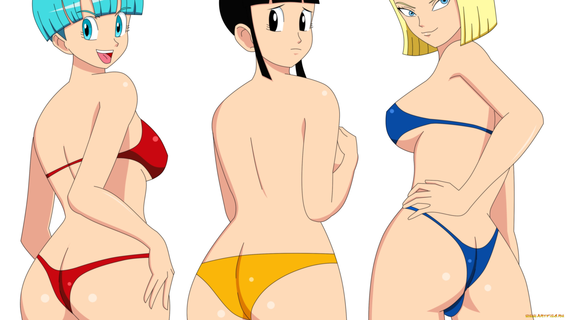 разное, арты, фон, взгляд, девушки