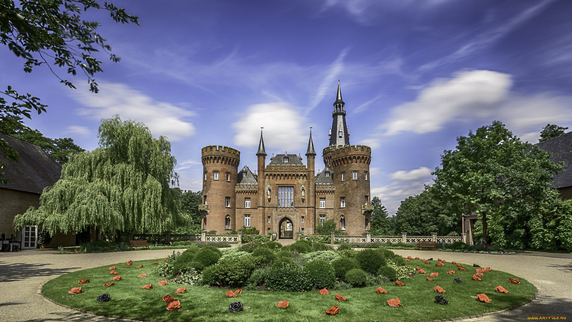 города, -, дворцы, , замки, , крепости, парк, замок