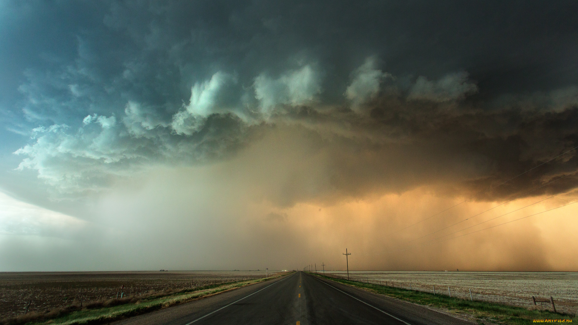 природа, стихия, шторм