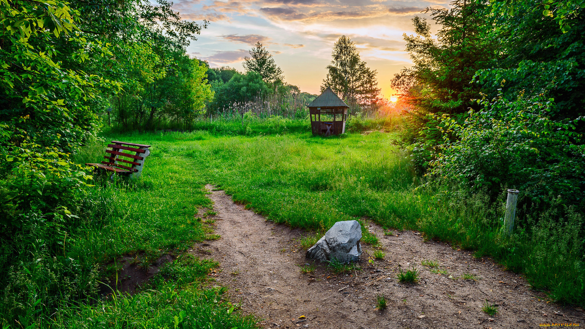 природа, восходы, закаты, рассвет