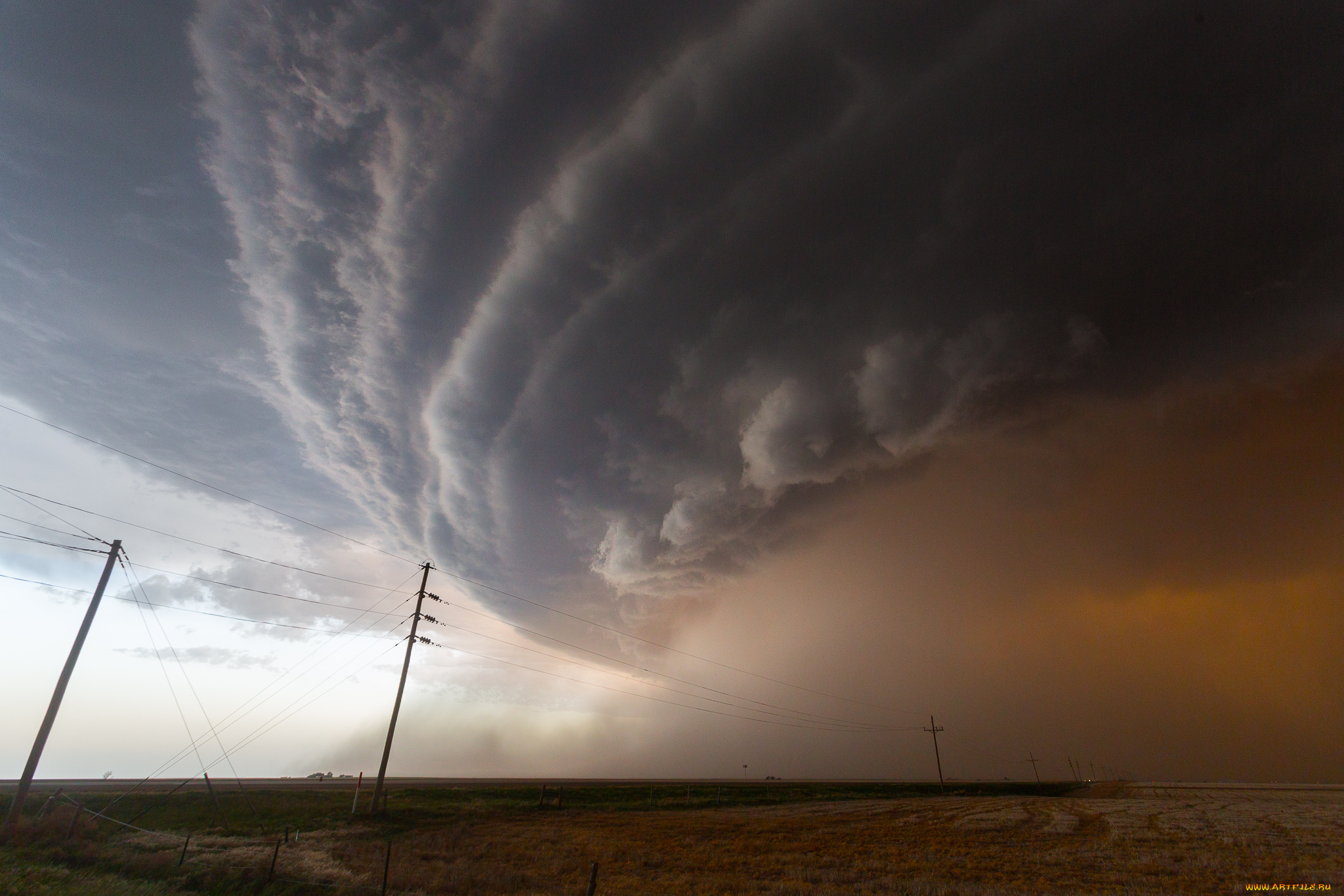 природа, стихия, шторм