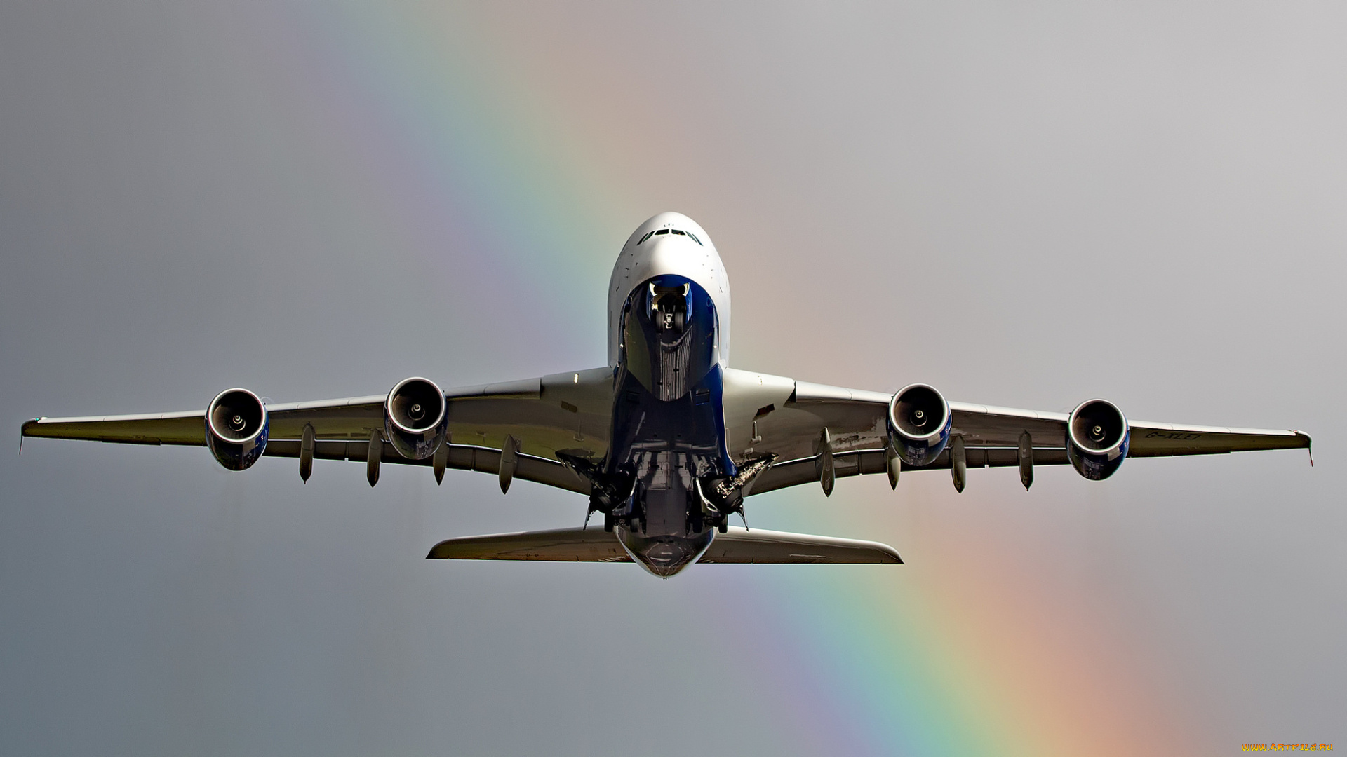 airbus, a380-841, авиация, пассажирские, самолёты, авиалайнер