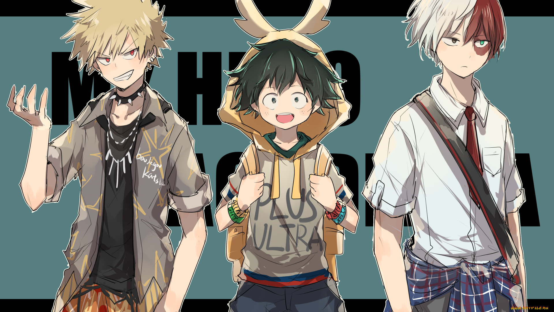 аниме, boku, no, hero, academia, моя, геройская, академия