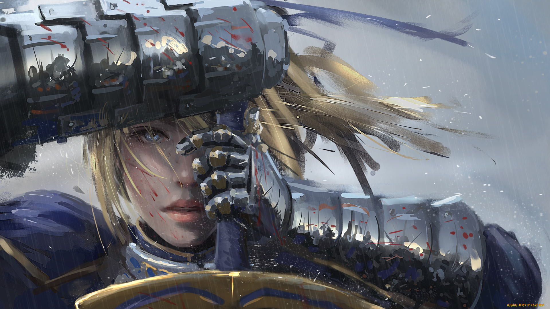 аниме, fate, stay, night, saber