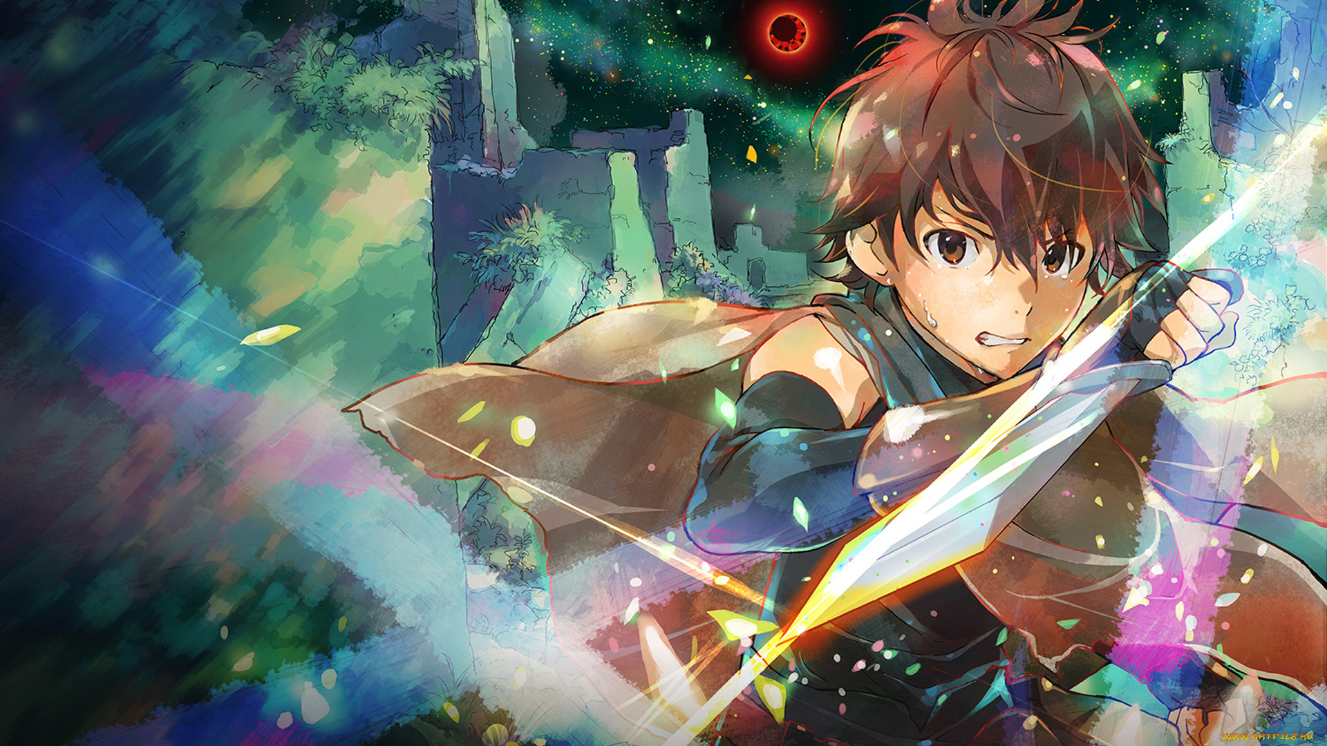 аниме, hai, to, gensou, no, grimgar, парень