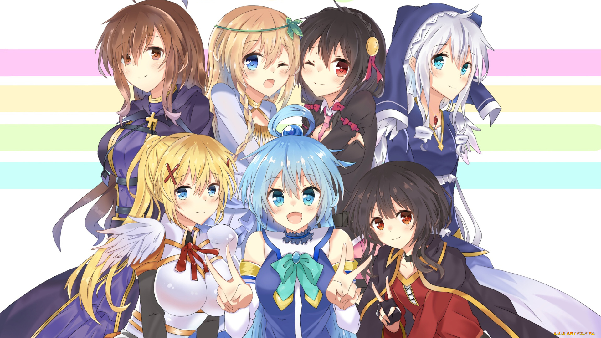 аниме, kono, subarashii, sekai, ni, shukufuku, wo, kono, subarashii, sekai, ni, shukufuku, wo