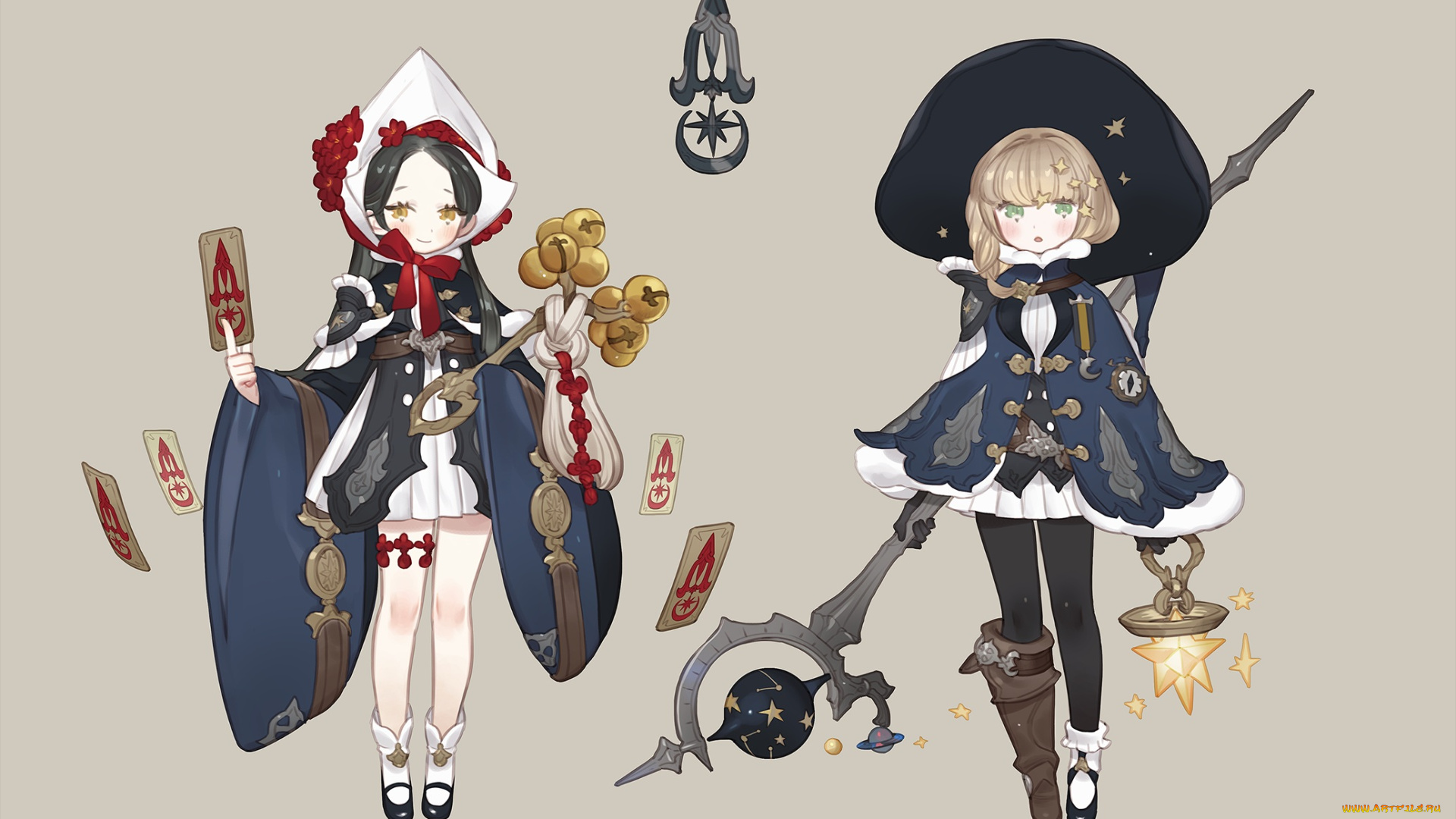 аниме, магия, , колдовство, , halloween, gwayo