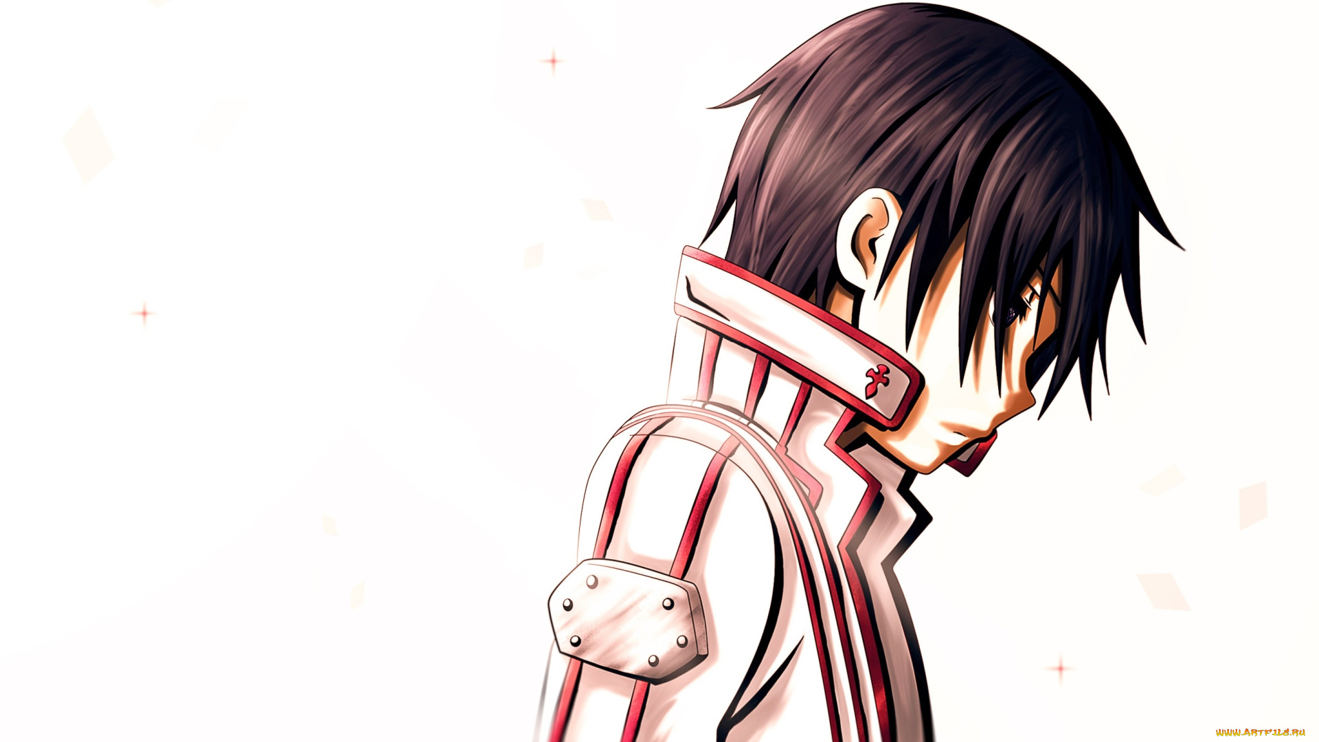 аниме, sword, art, online, кирито