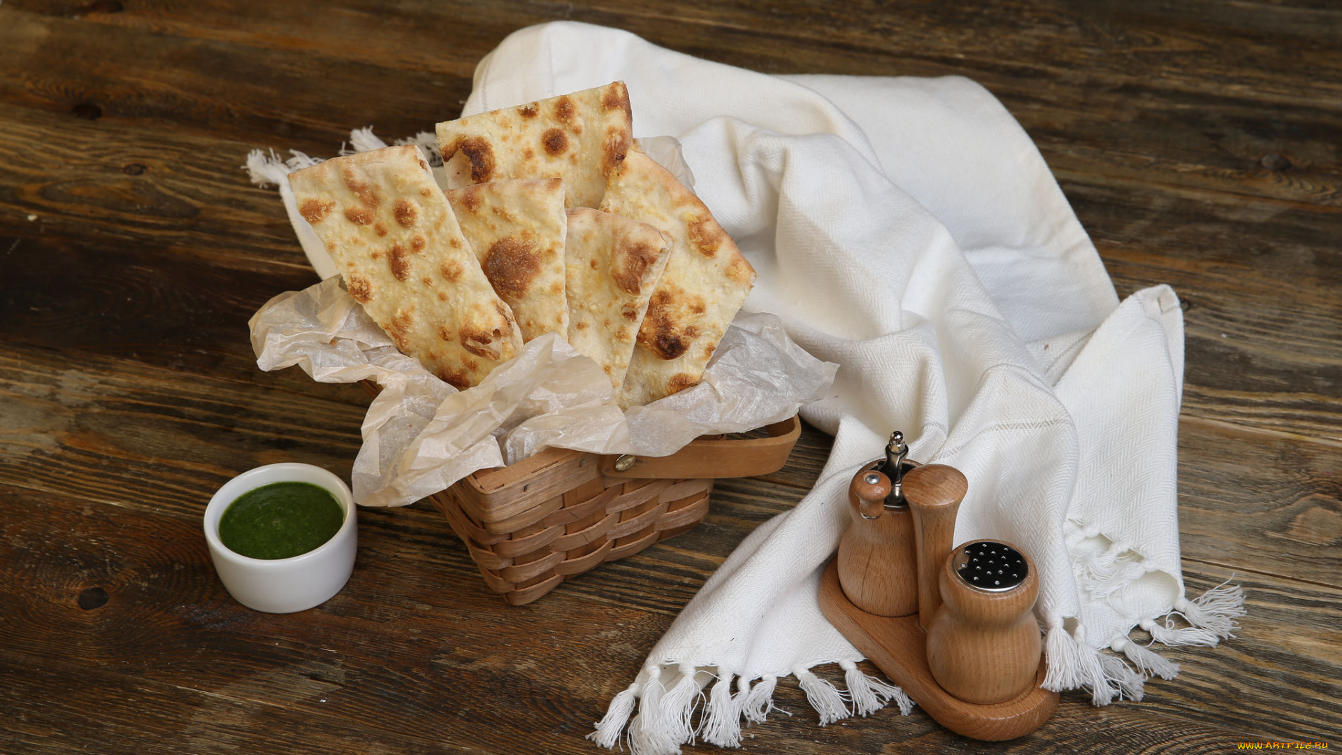 еда, хлеб, , выпечка, лаваш, специи, скатерть