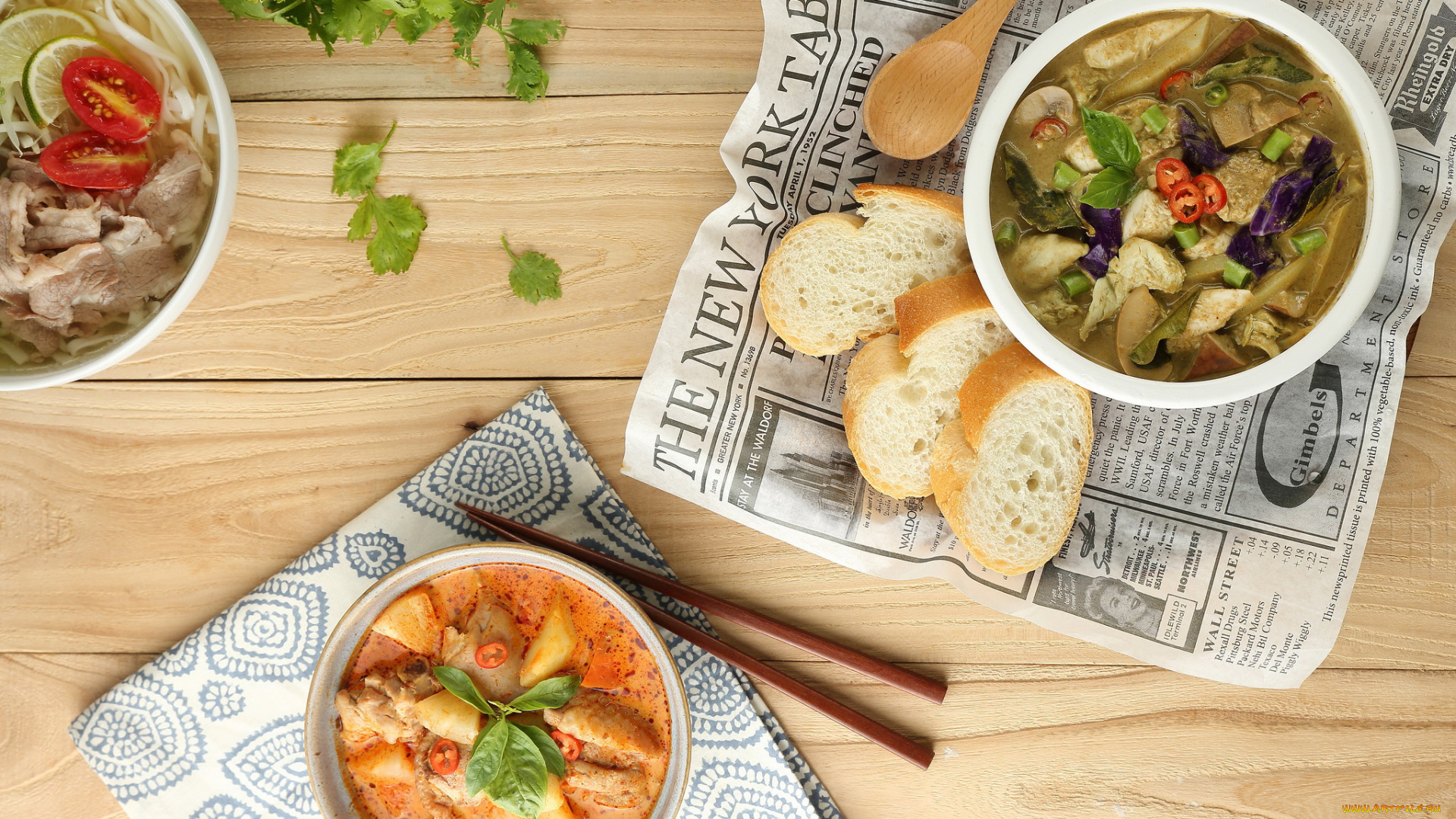 еда, первые, блюда, обед, хлеб, первое, блюдо, суп