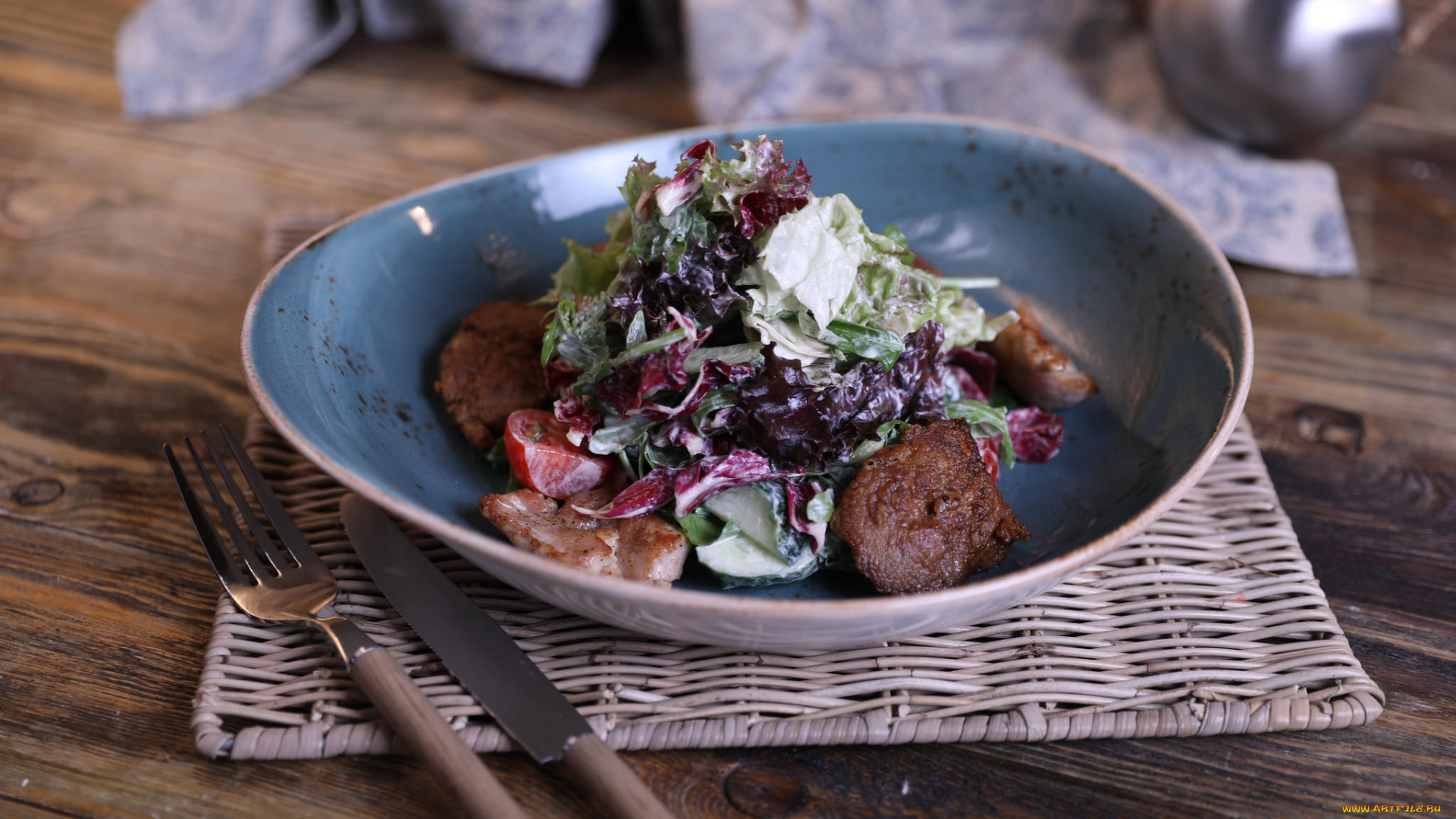 еда, салаты, , закуски, салат, закуска, зелень, мясо