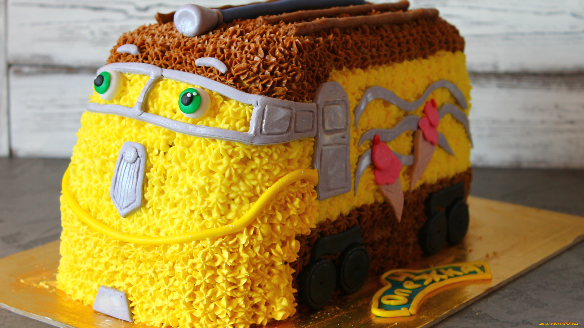 еда, торты, сладость, вкусно, праздник, торт, поровоз