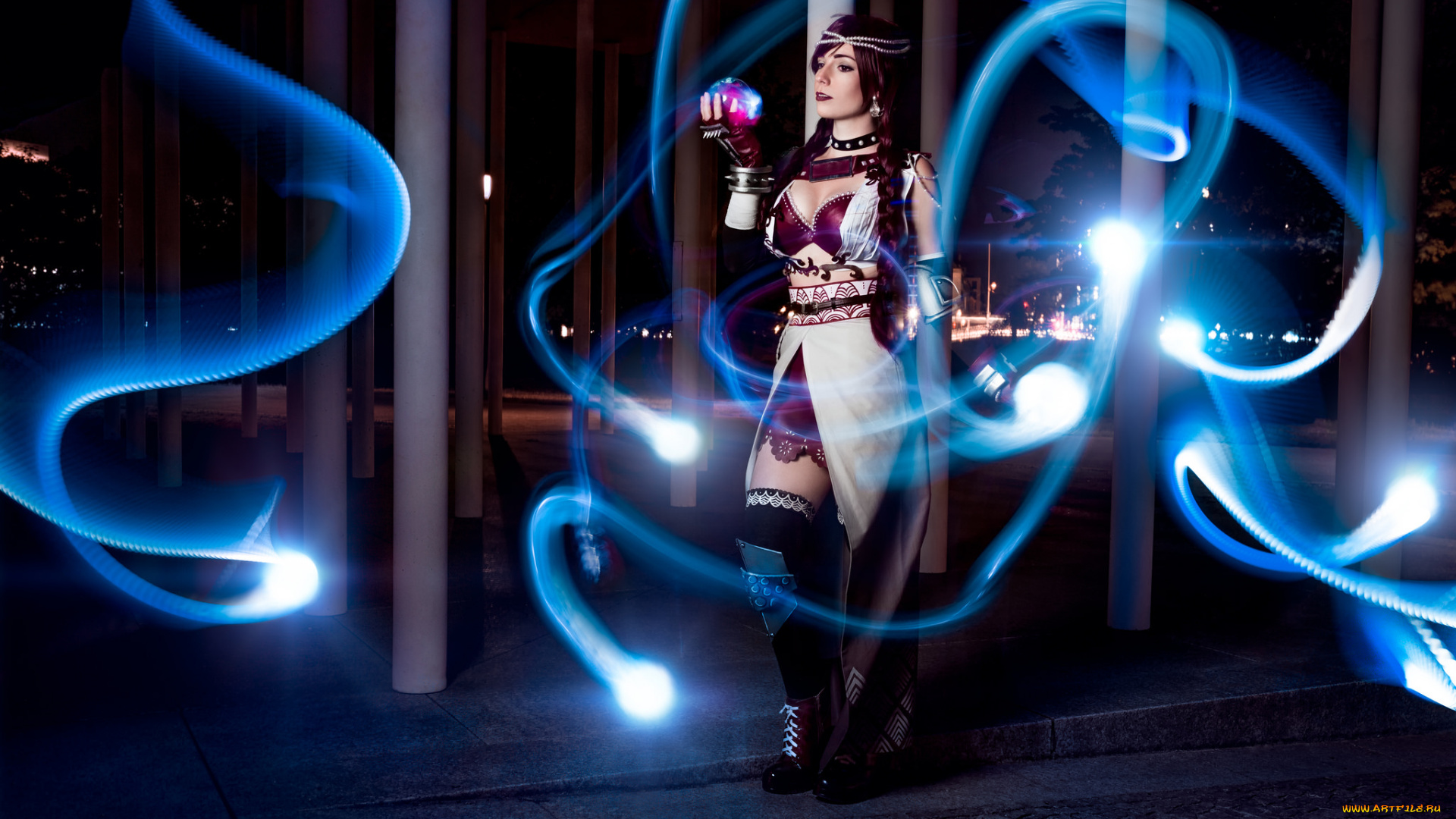 фэнтези, фотоарт, арт, магия, маг, наряд, девушка