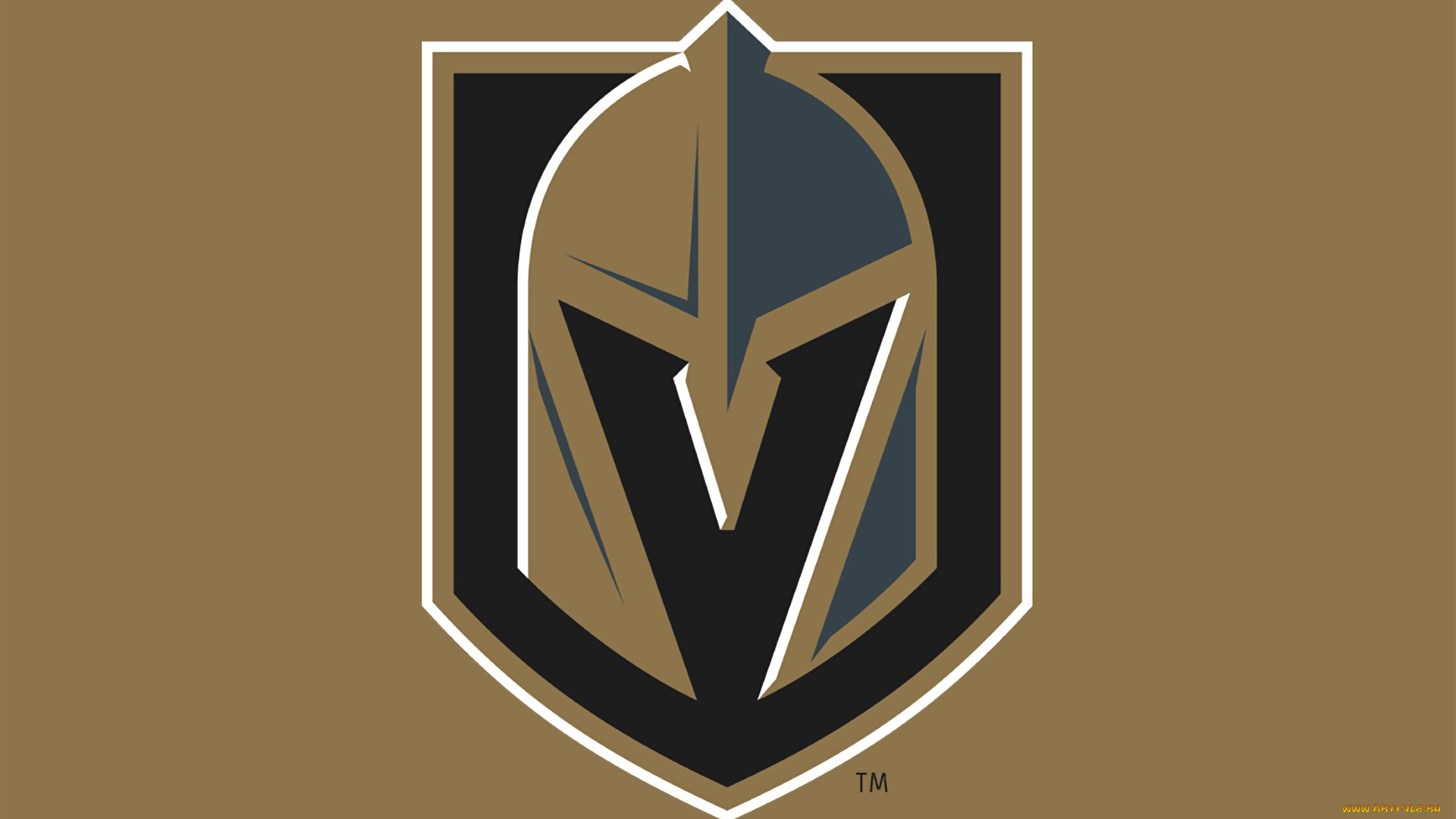 спорт, эмблемы, клубов, vegas, golden, knights, фон, логотип