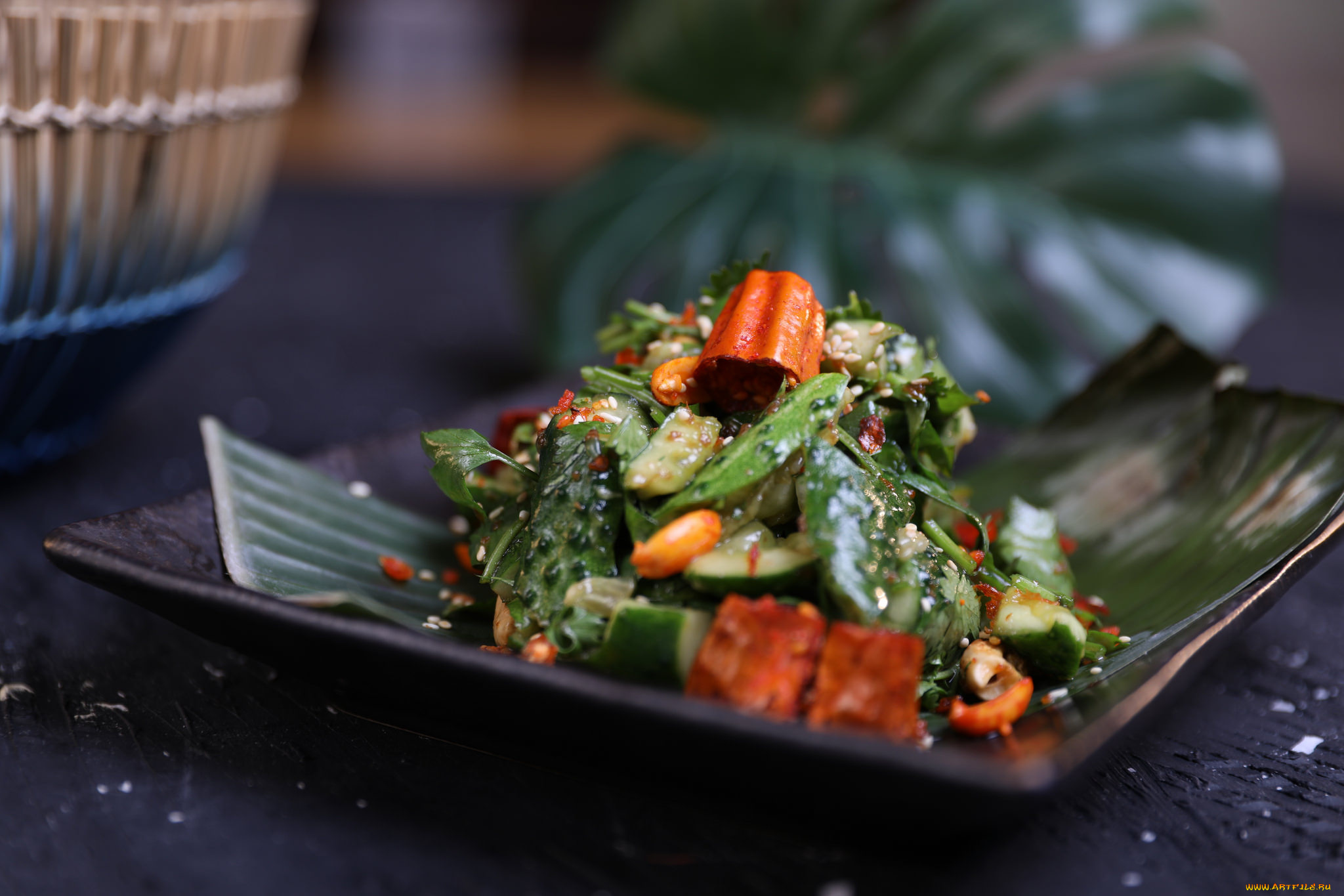 еда, салаты, , закуски, зелень, закуска, салат