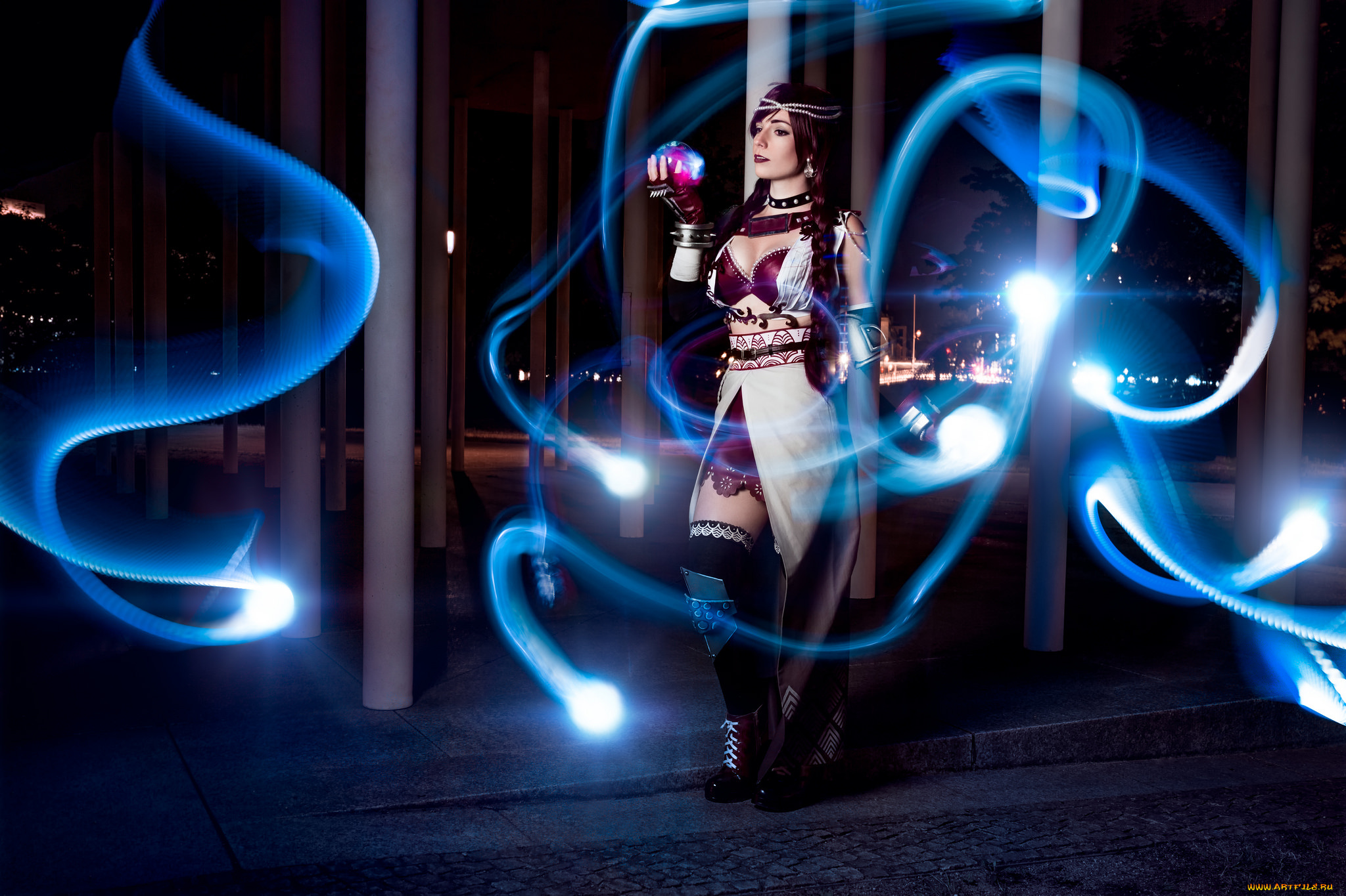 фэнтези, фотоарт, арт, магия, маг, наряд, девушка