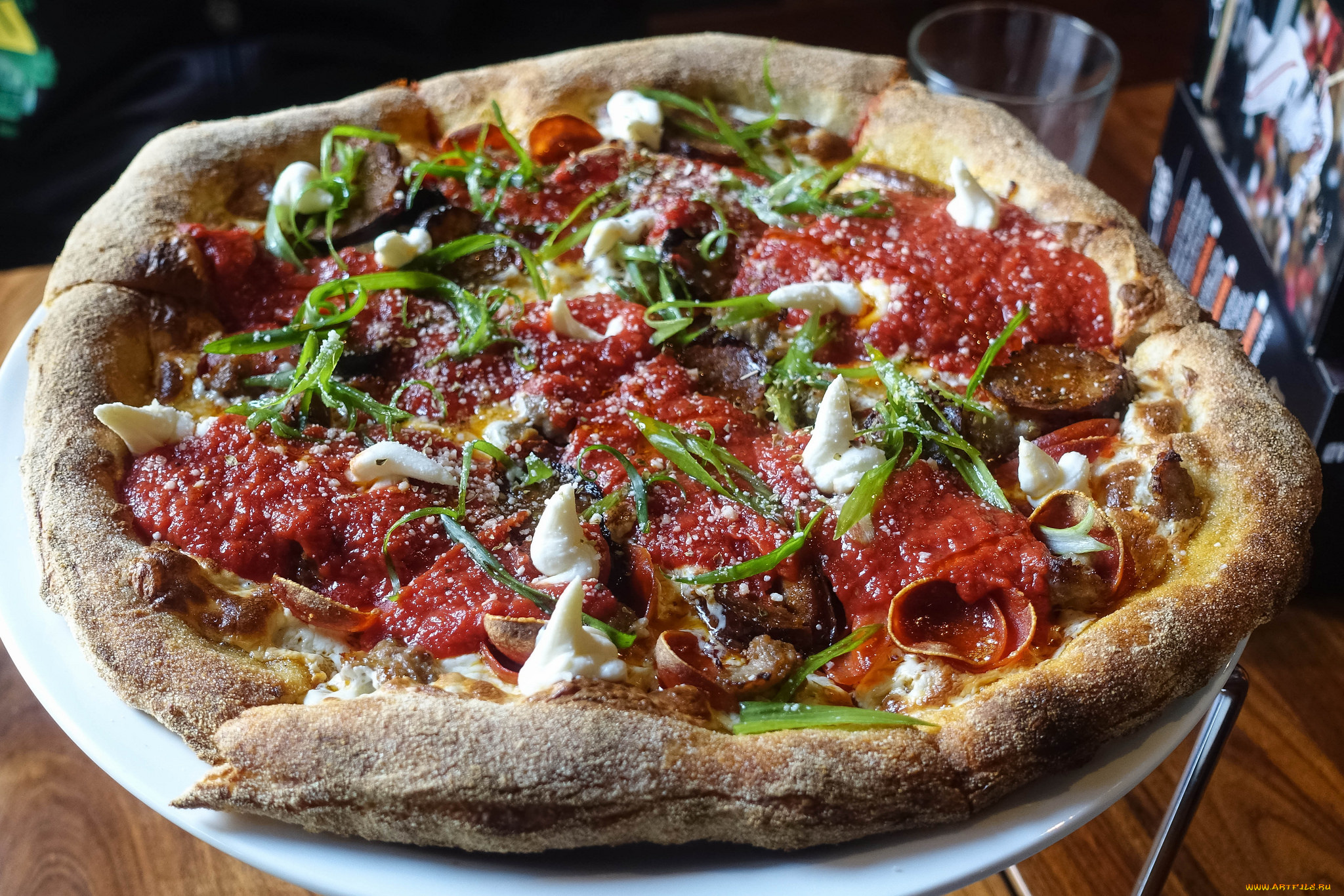 еда, пицца, снедь