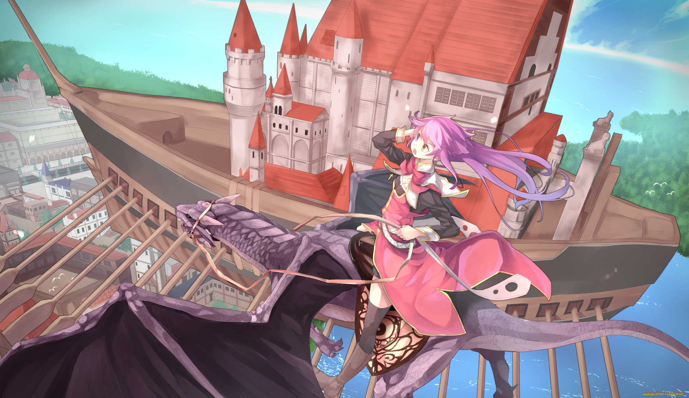 аниме, животные, , существа, saraki