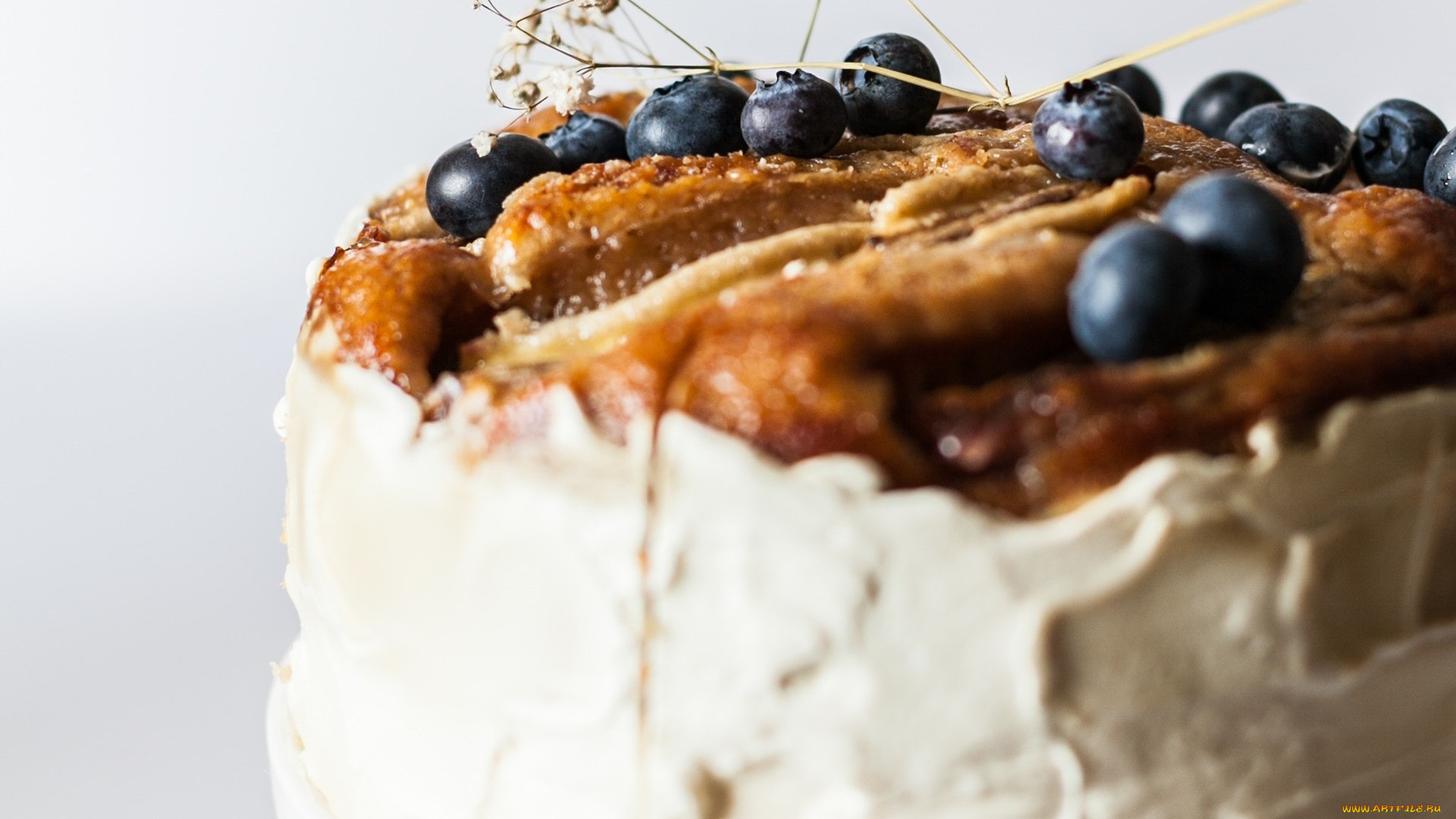 еда, пироги, черника