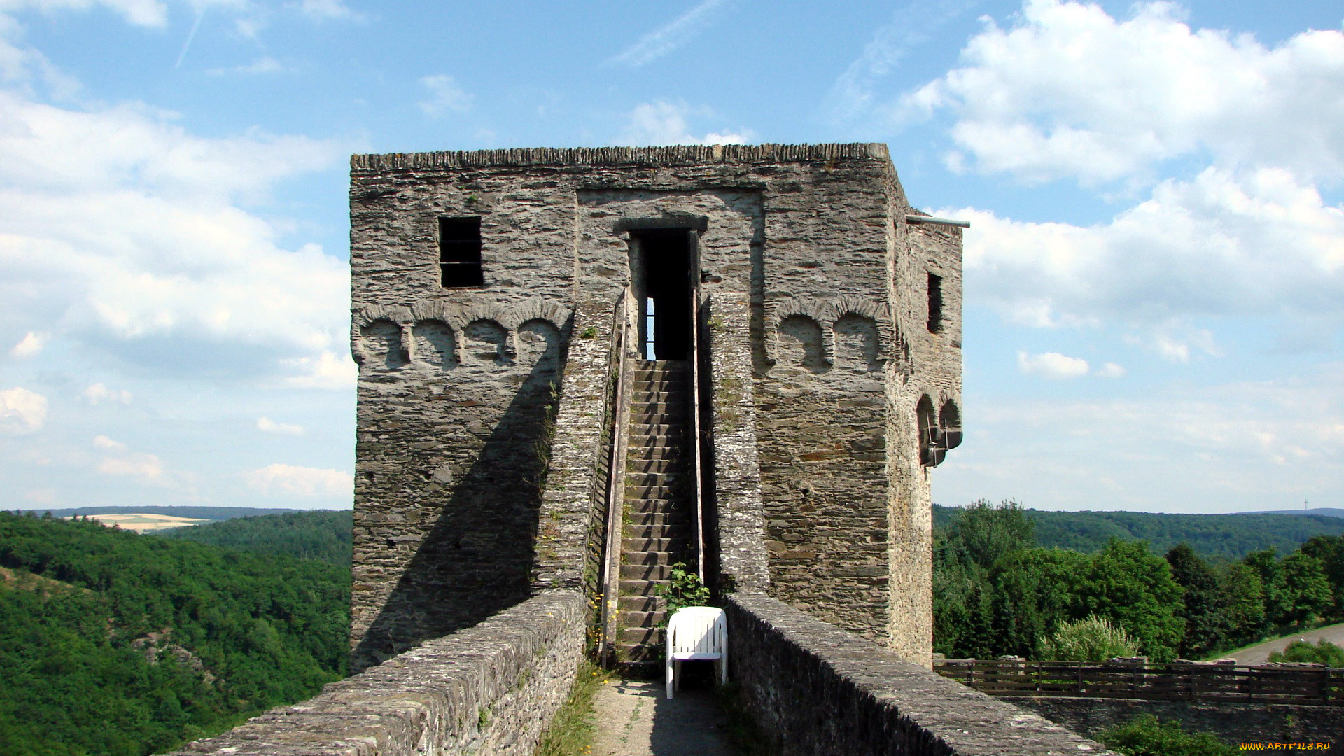 hohenstein, castle, города, замки, германии, hohenstein, castle