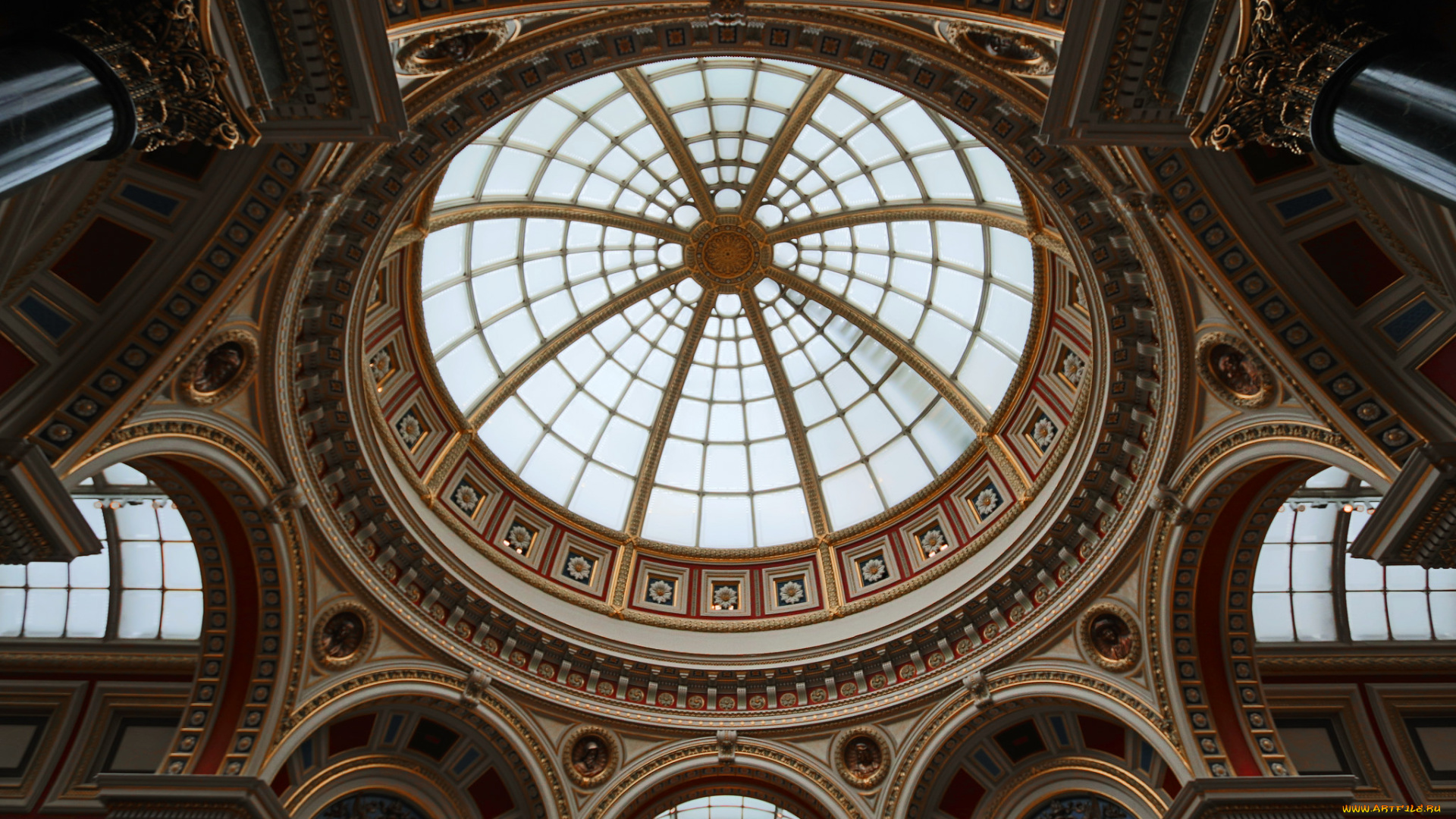 интерьер, убранство, , роспись, храма, потолок