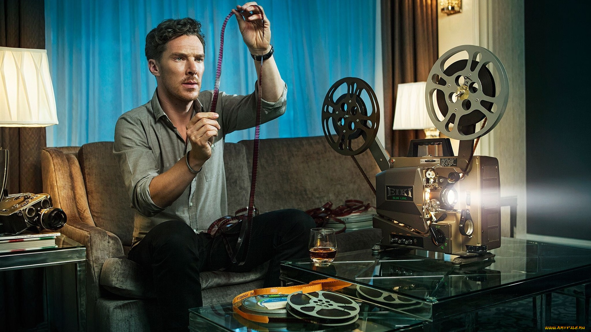 мужчины, benedict, cumberbatch, кинопроектор