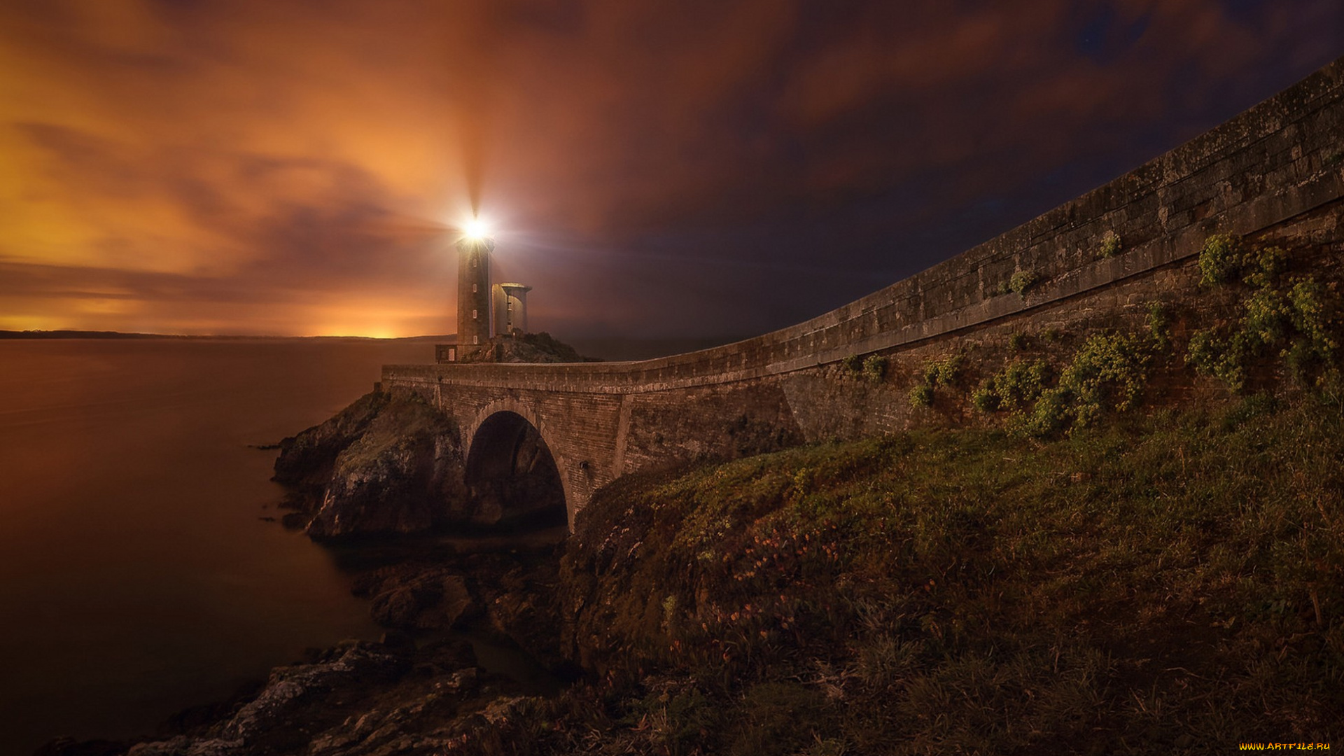 природа, маяки, простор