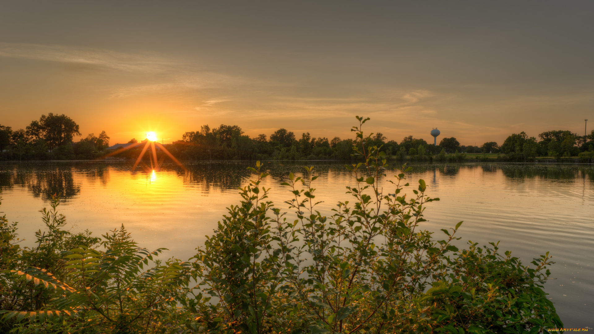 природа, восходы, закаты, простор