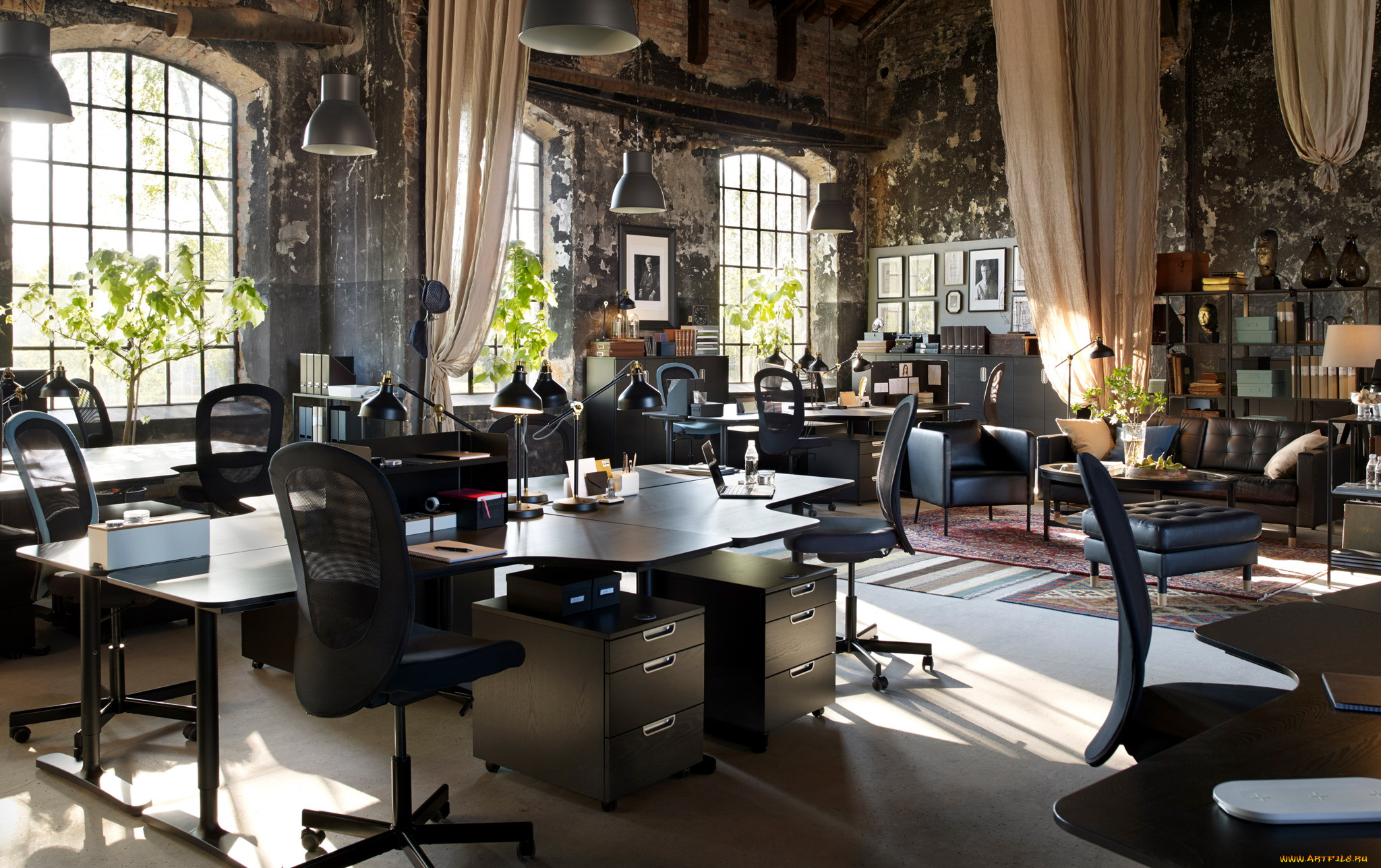 интерьер, кабинет, , библиотека, , офис, офис