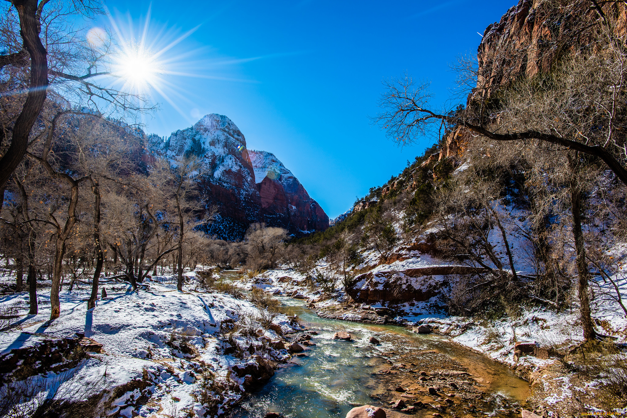 природа, горы, простор