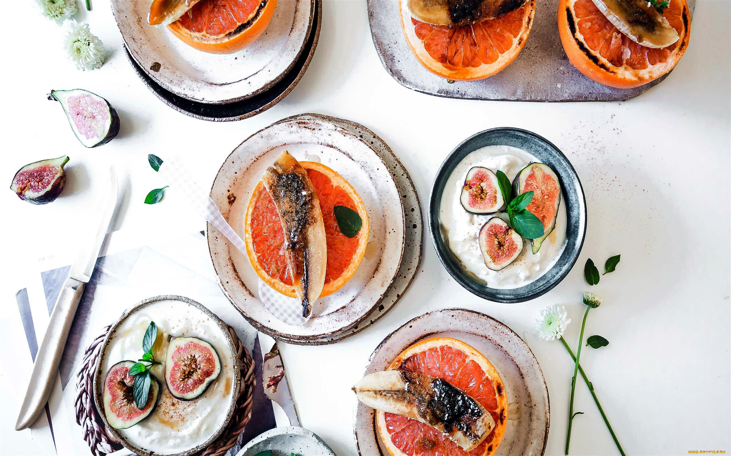 еда, фрукты, , ягоды, инжир, апельсин, банан