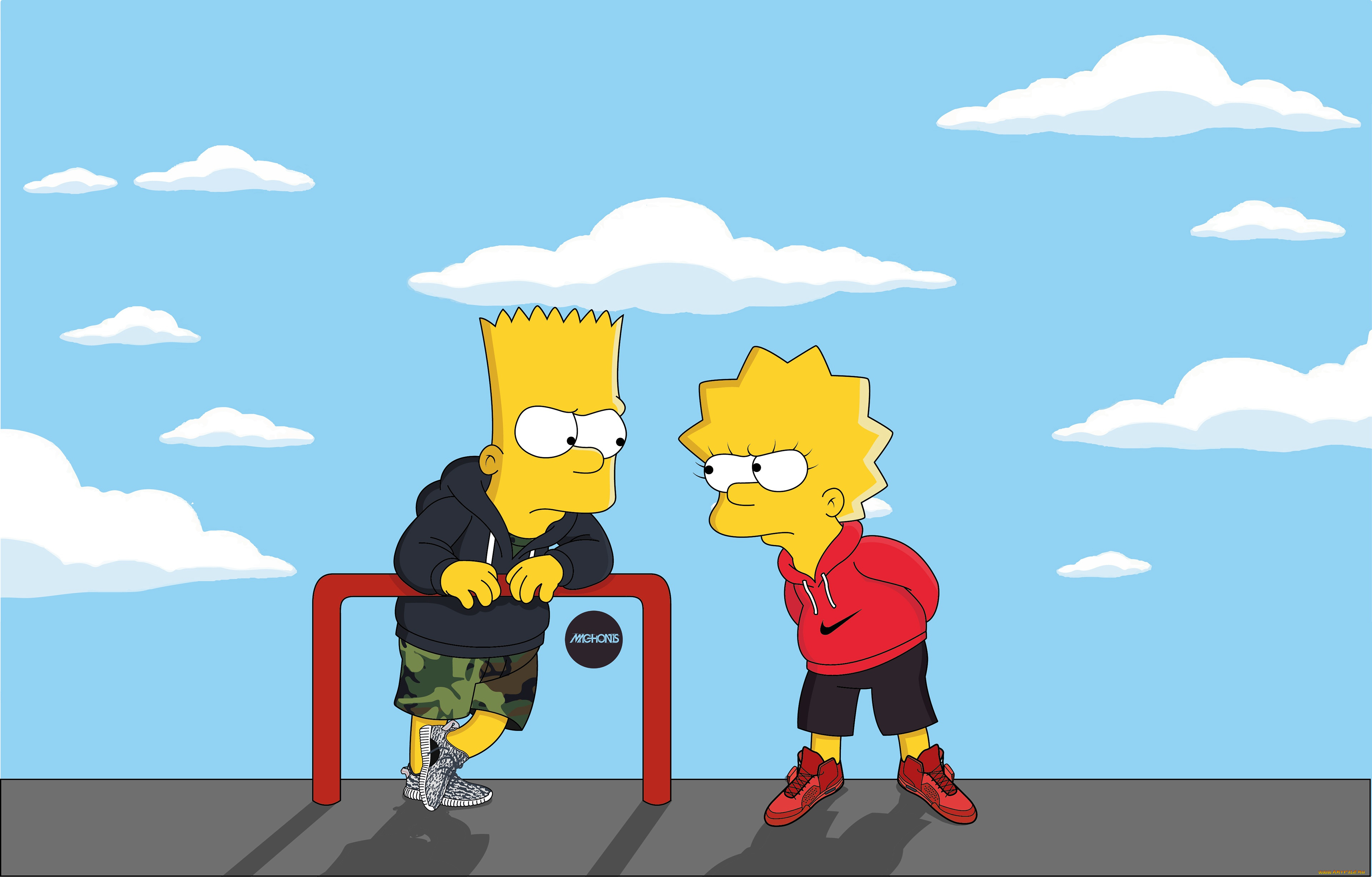 мультфильмы, the, simpsons, мультсериал, найк, bart, adidas, арт, lisa, персонаж, мультфильм, nike, шоу, simpson, лиза, барт, simpsons, симпсоны, рисунок, адидас, the