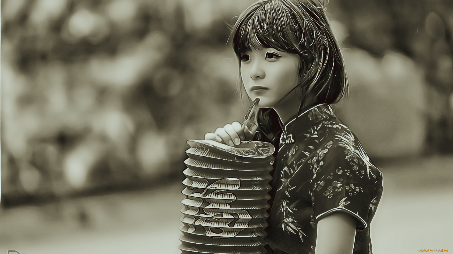 календари, компьютерный, дизайн, 2019, азиатка, девушка, кимоно, calendar, женщина