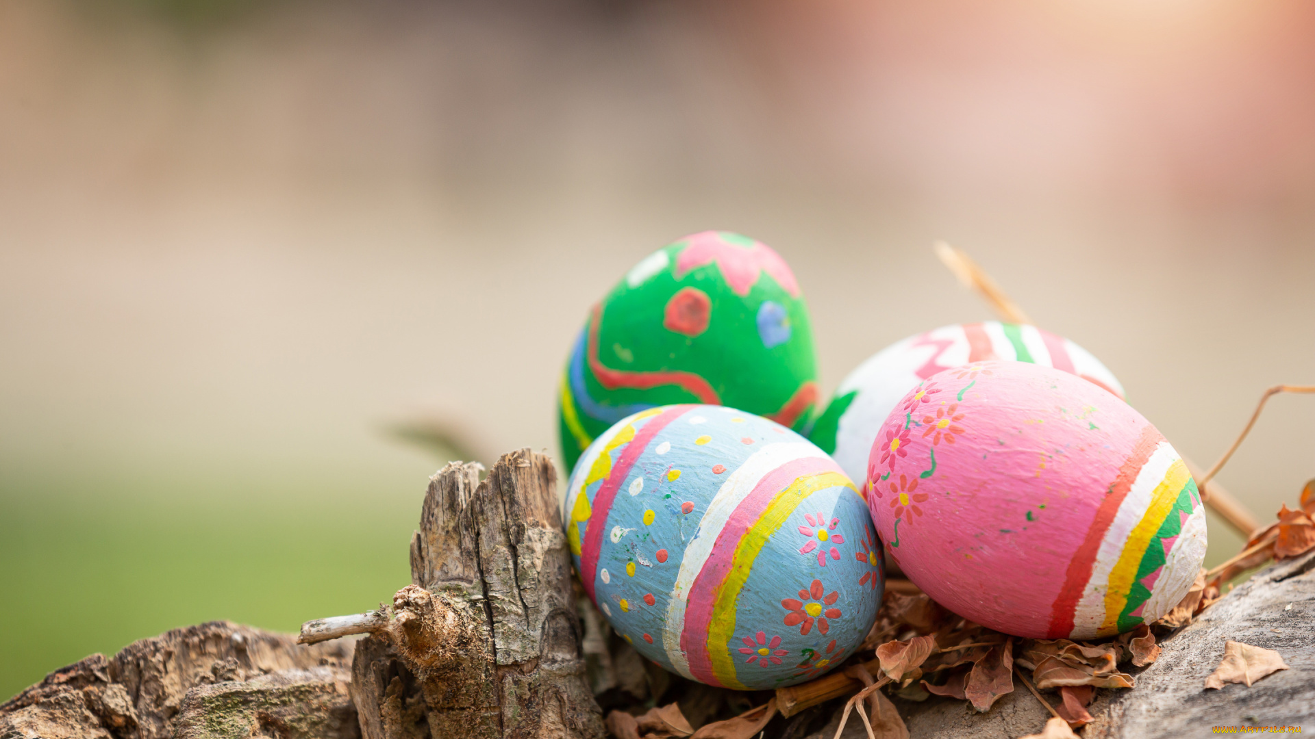 праздничные, пасха, фон, яйца