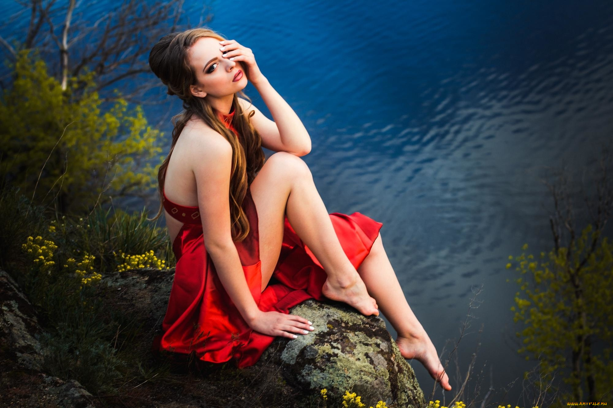 девушки, -, блондинки, , светловолосые, красивая, девушка