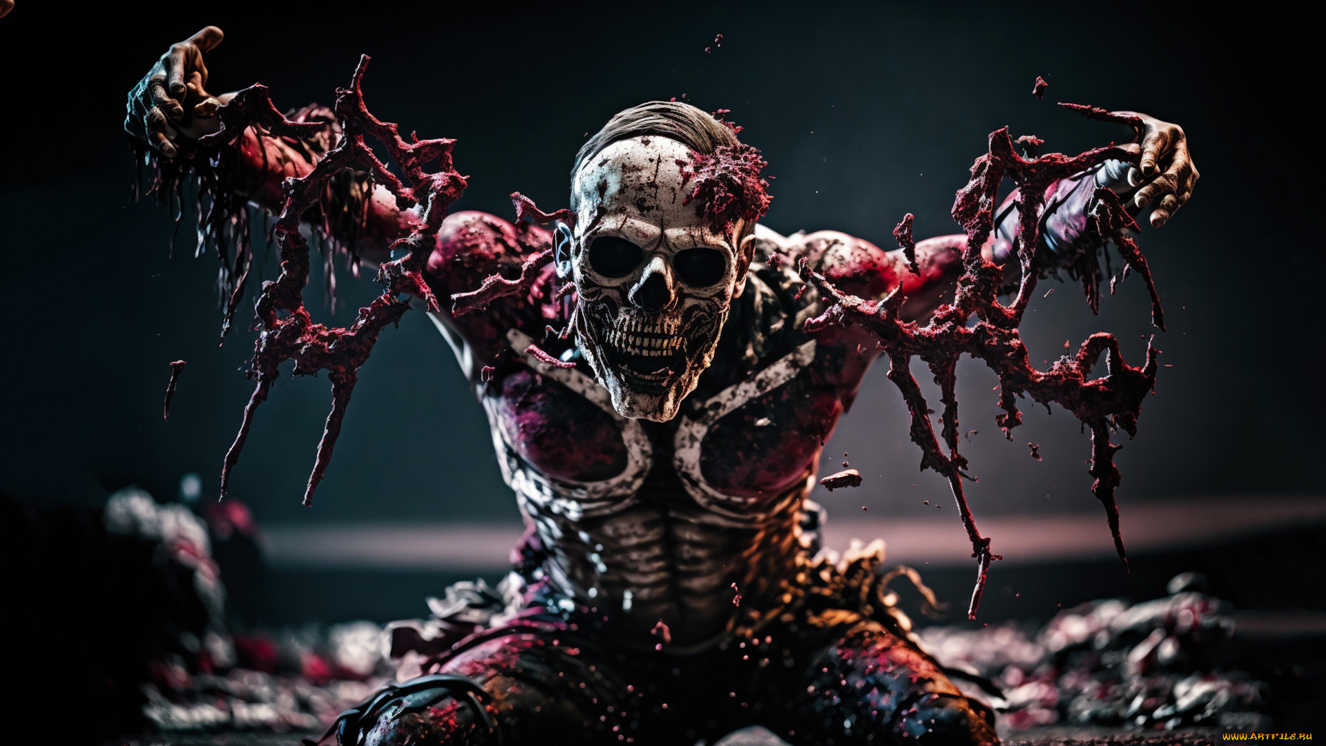 3д, графика, ужас, , horror, нейросети, графика, нейроарт, ai, art, нейронные, сети, рисунки, нейро, искусство