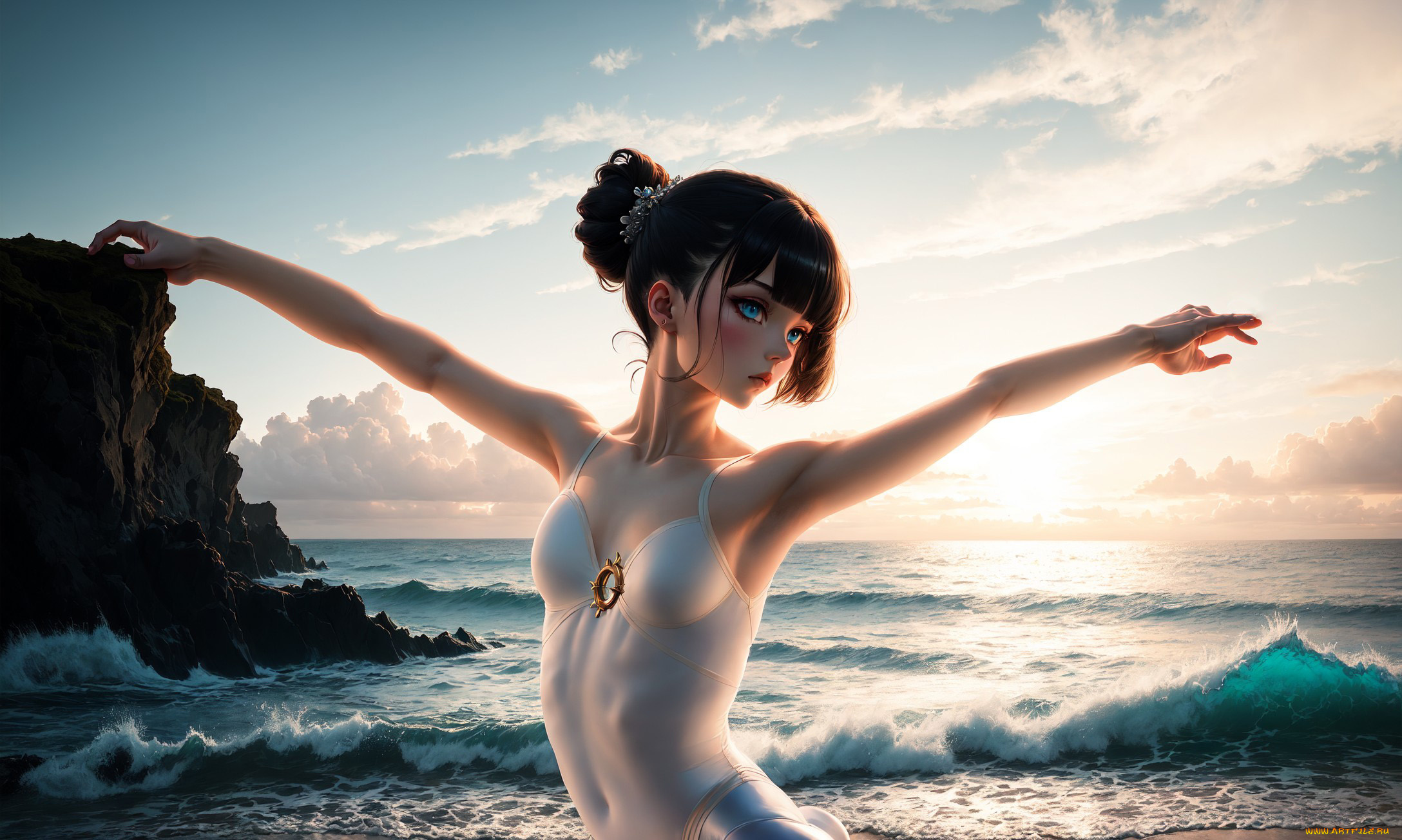 фэнтези, девушки, нейросети, графика, нейроарт, ai, art, нейронные, сети, рисунки, нейро, искусство