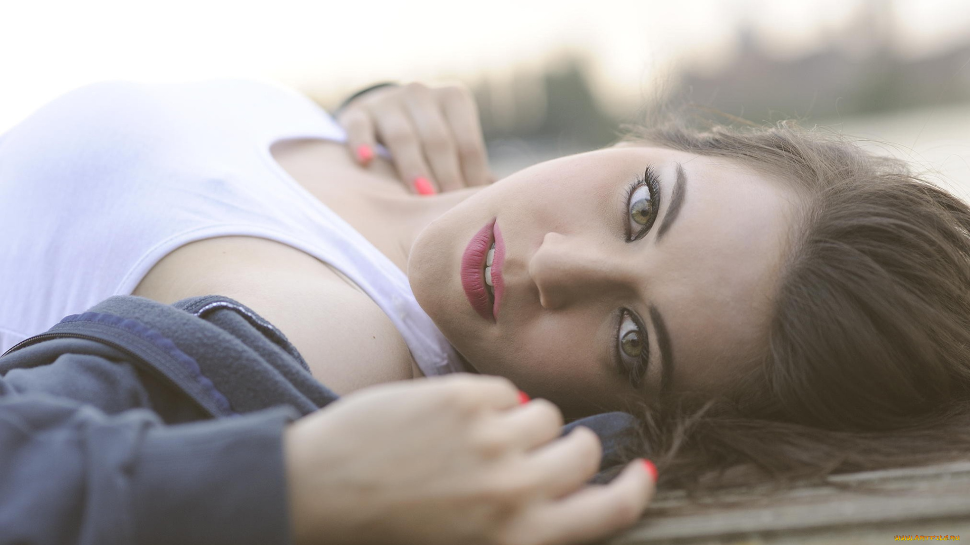 девушки, -, лица, , портреты, девушка