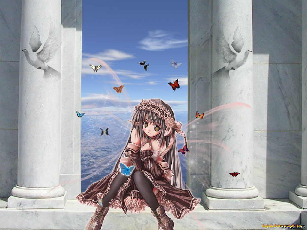 аниме, angels, demons