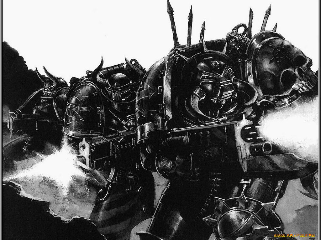 фэнтези, роботы, киборги, механизмы