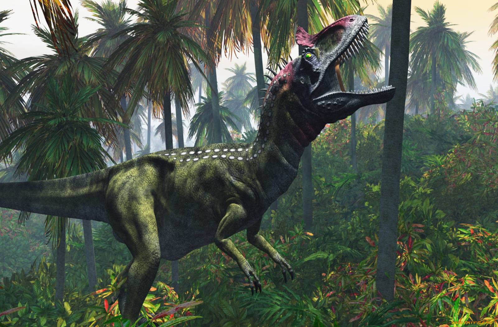 3д, графика, animals, животные, динозавр