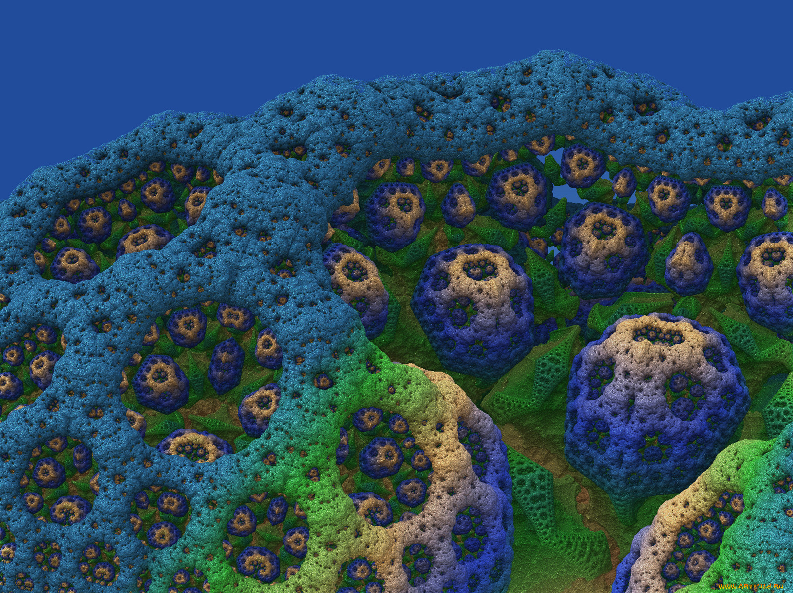 3д, графика, fractal, фракталы, фрактал