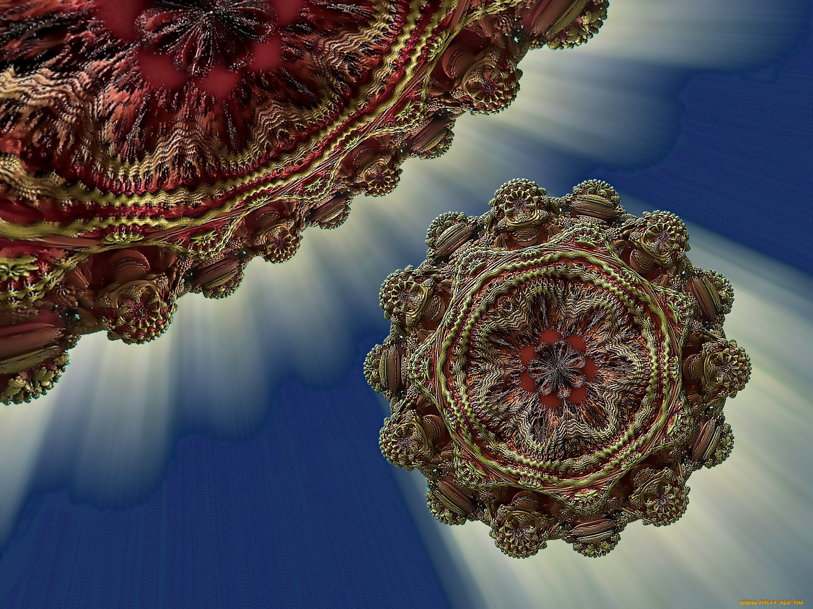 3д, графика, fractal, фракталы, фрактал, узор