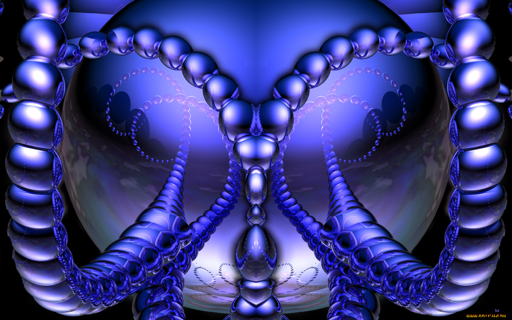 3д, графика, fractal, фракталы, абстракция