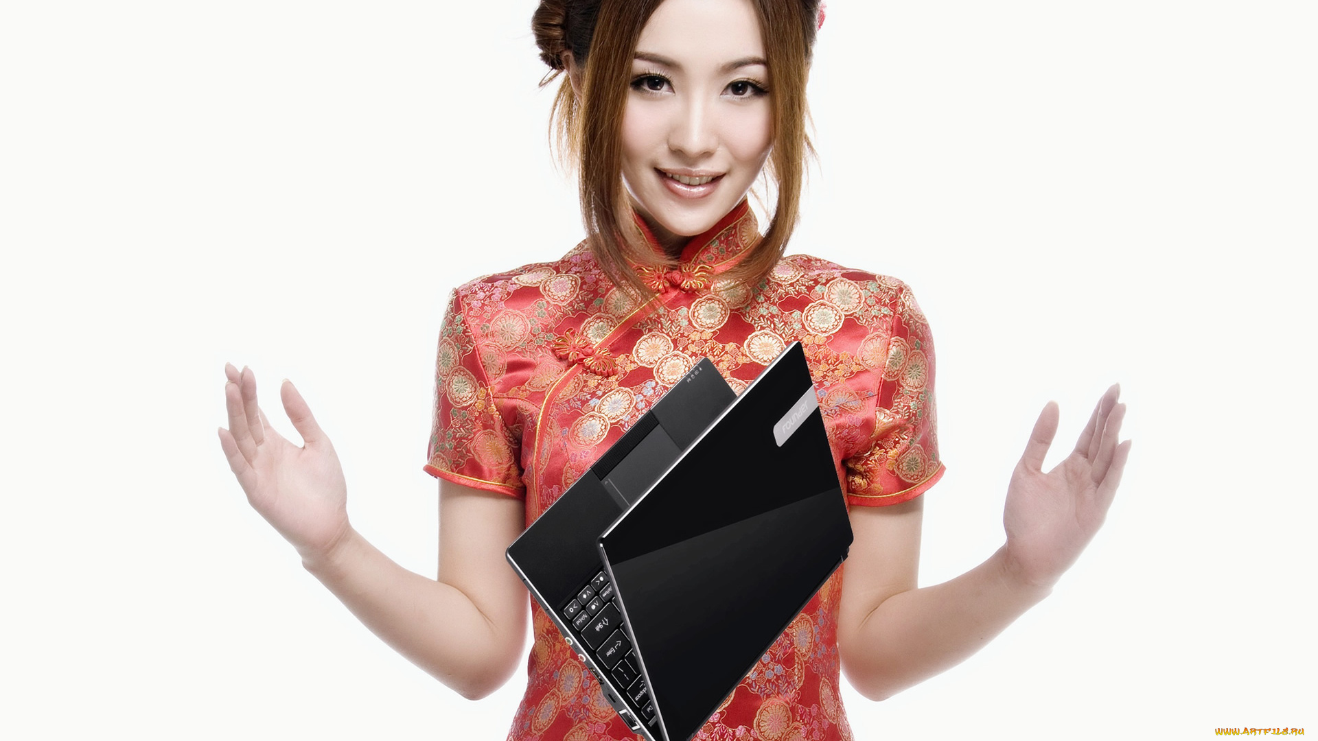 -Unsort, Азиатки, девушки, unsort, азиатки, ноутбук, японка
